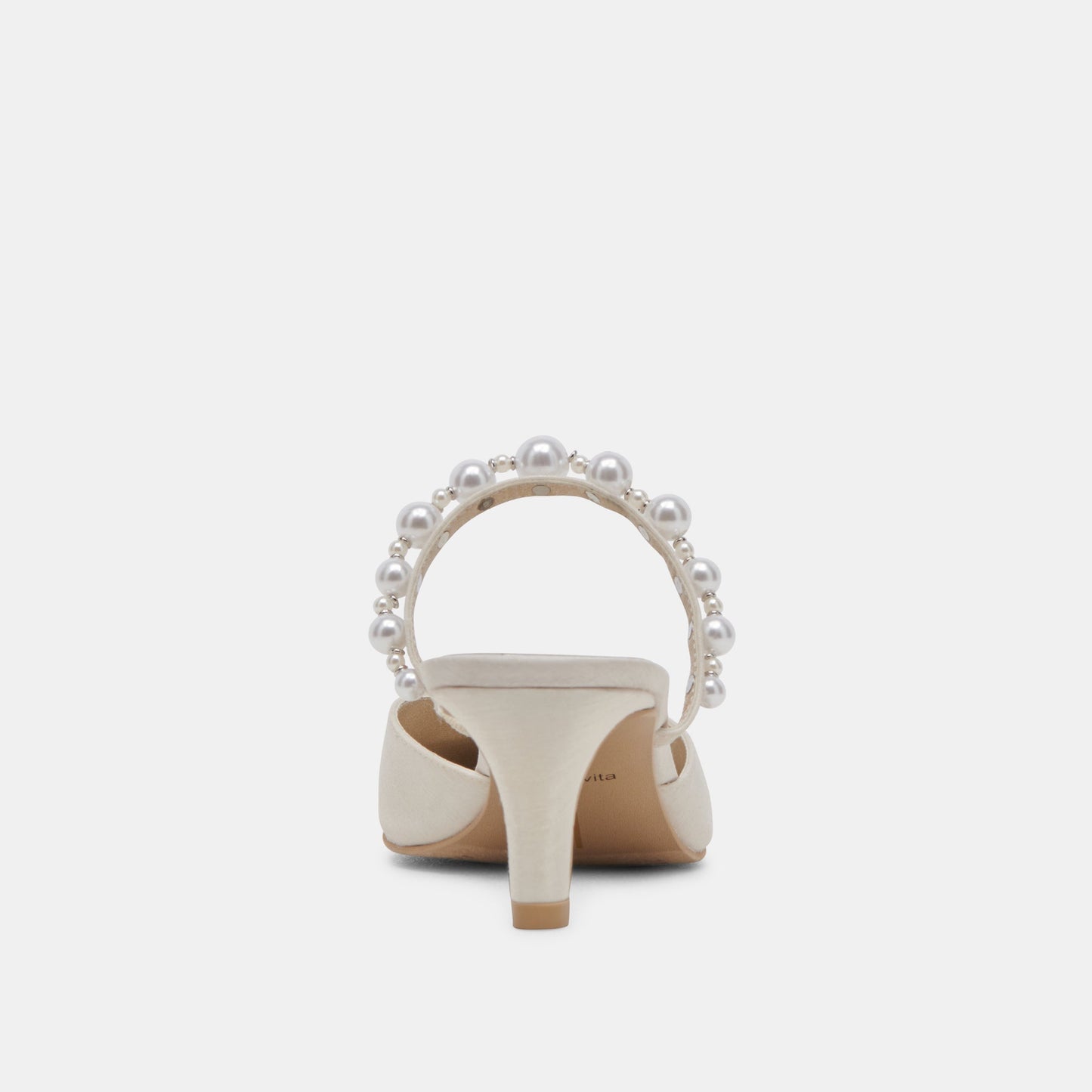 Kanika Pearl Mid Vanilla Pearl Heels