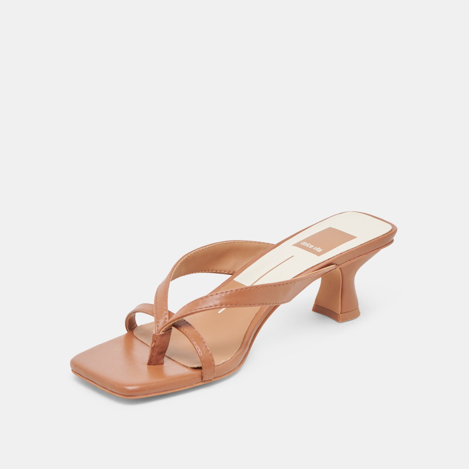 BREVEL WIDE HEELS SADDLE LEATHER
 – Dolce Vita