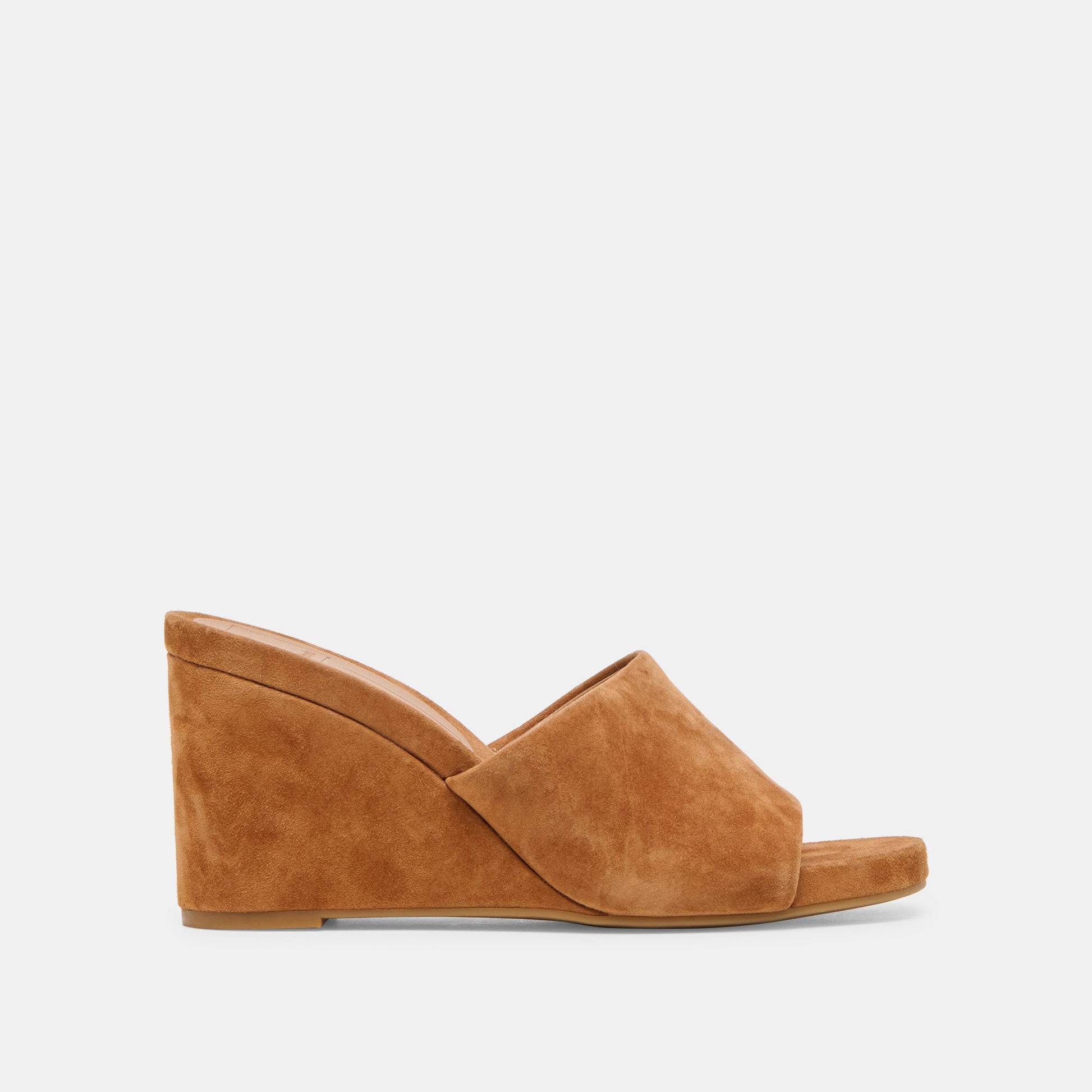 Holta Brown Suede Wedges