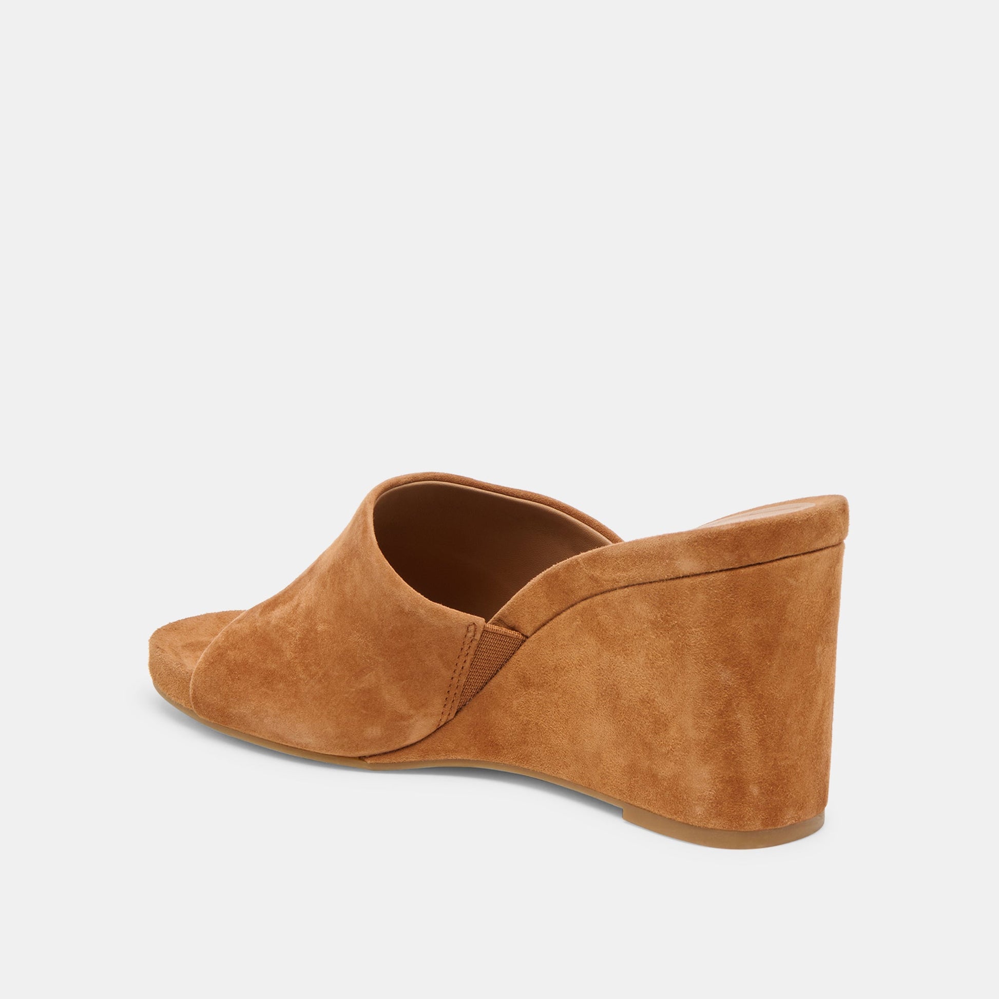 Holta Brown Suede Wedges