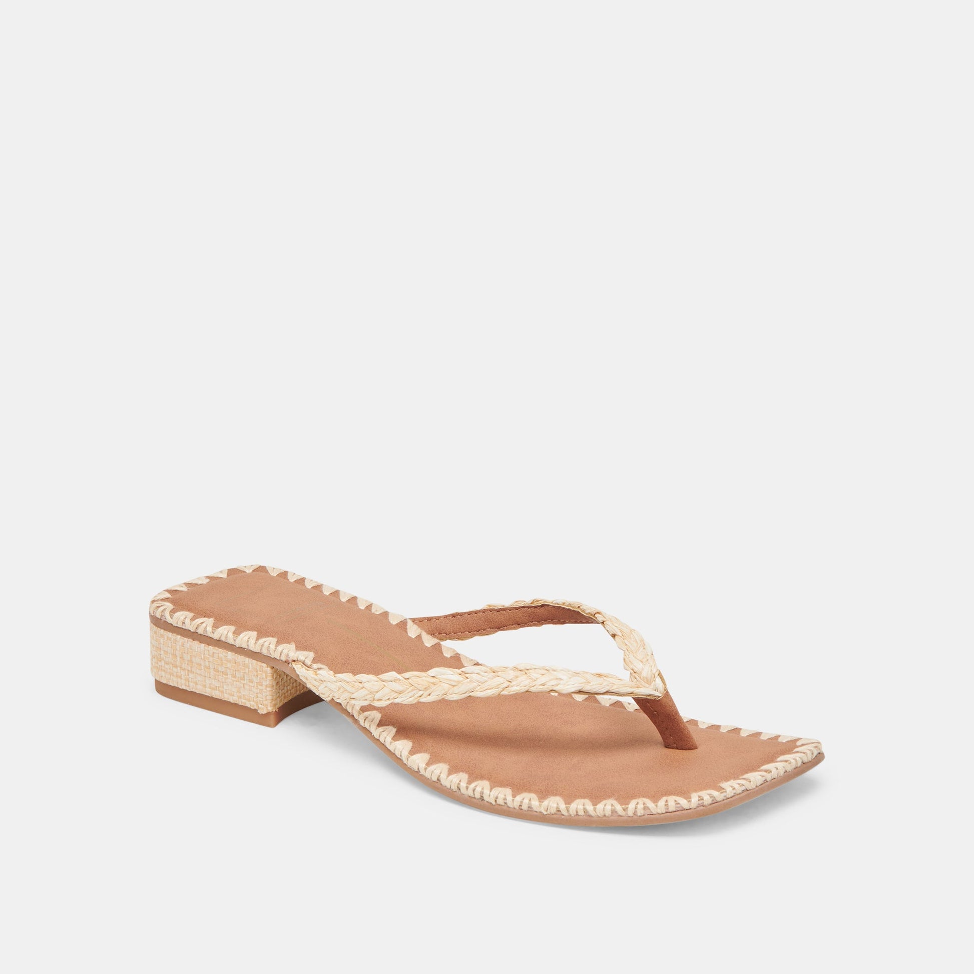 BARTY SANDALS LT NATURAL RAFFIA
 – Dolce Vita