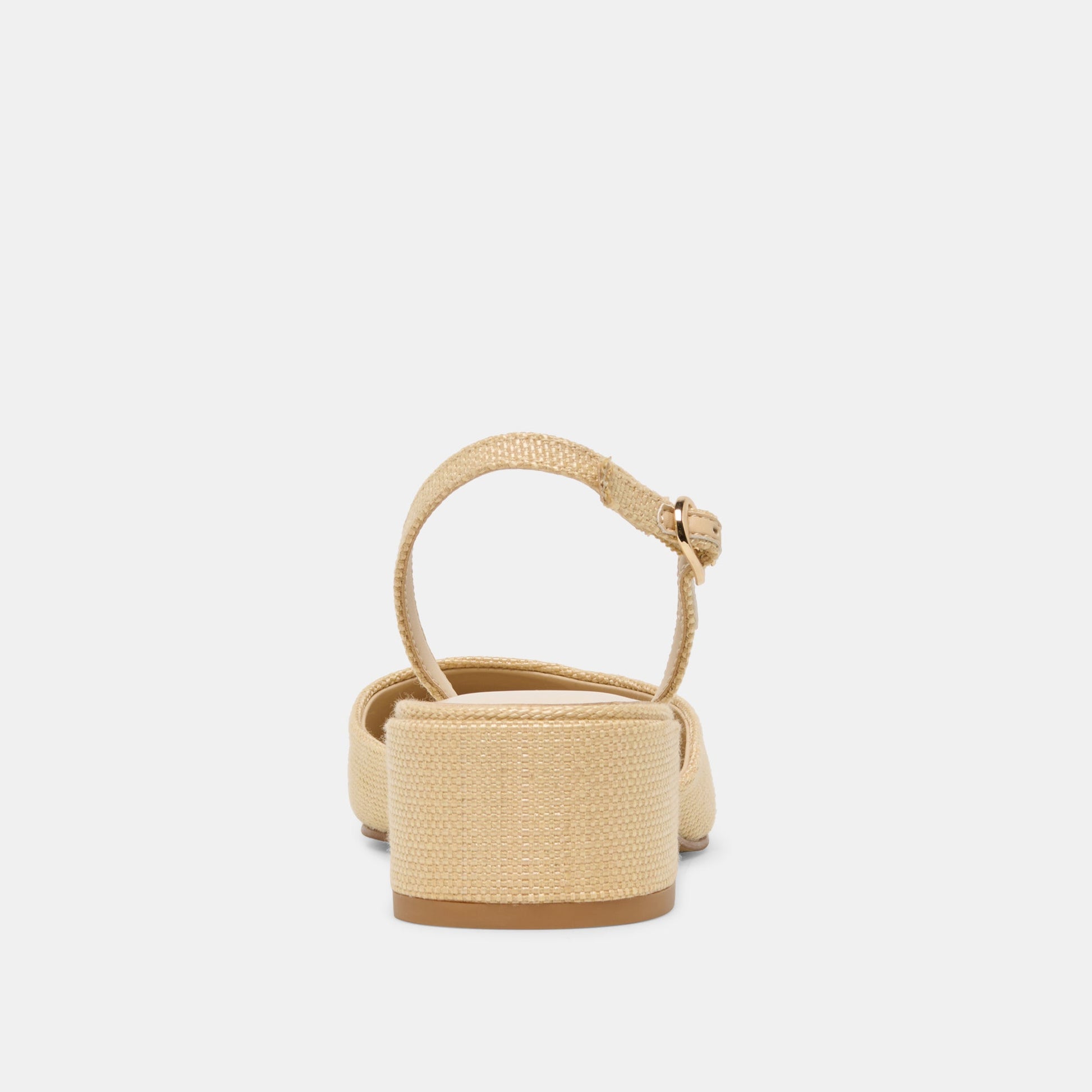 Carel Light Natural Raffia Heels