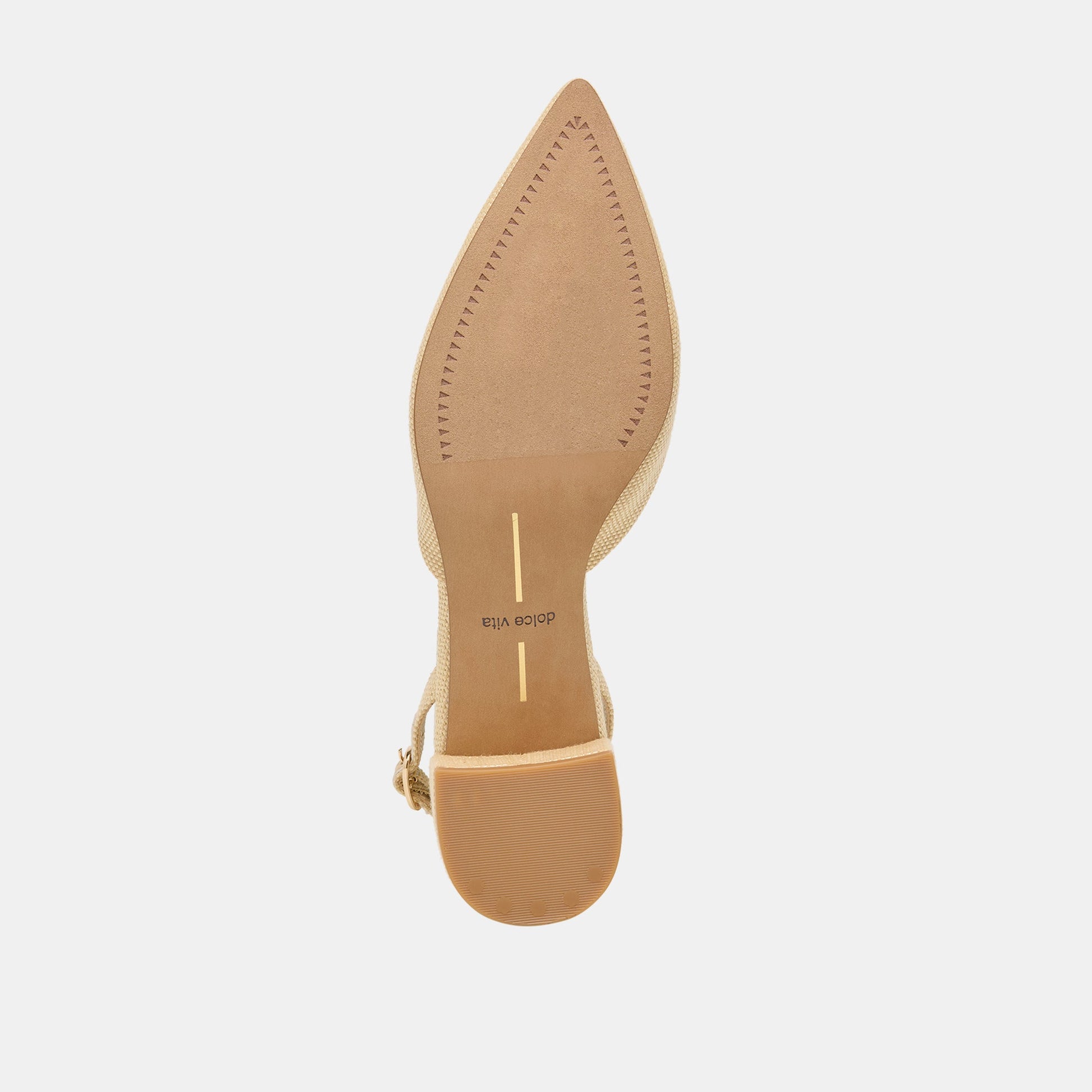 Carel Light Natural Raffia Heels