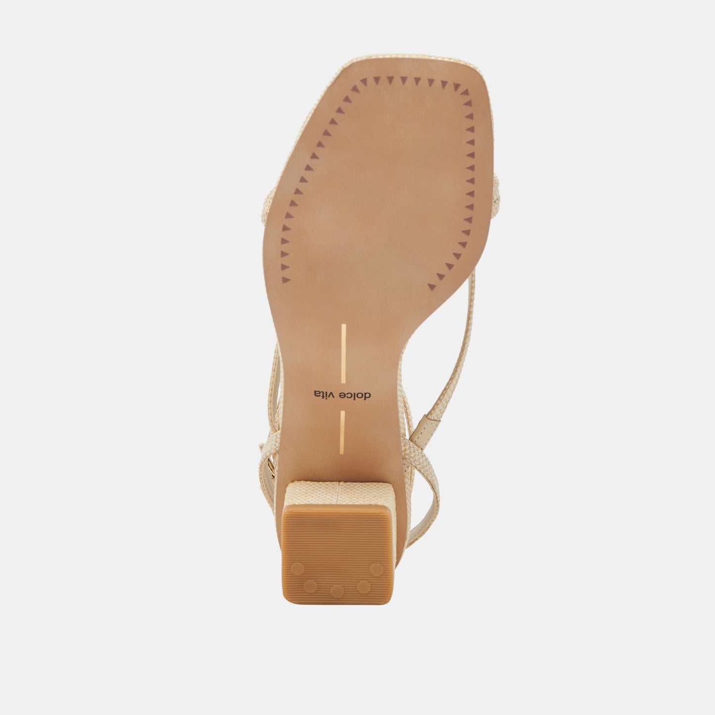 Karlos Wide Natural Woven Raffia Sandals