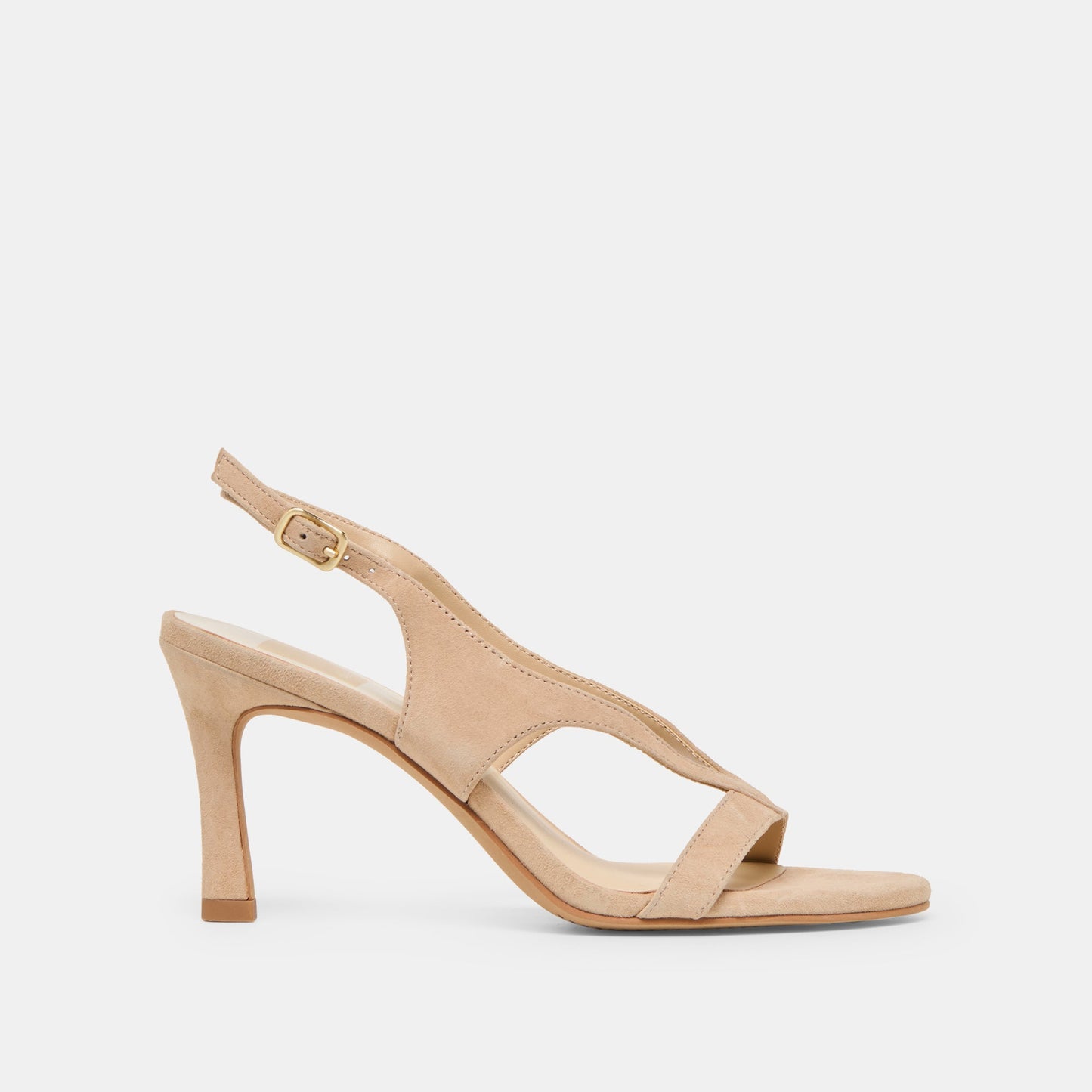 Izela Bamboo Suede Heels