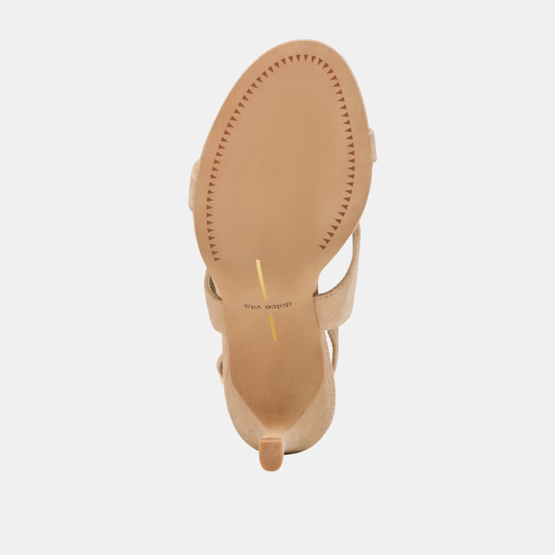 Izela Bamboo Suede Heels