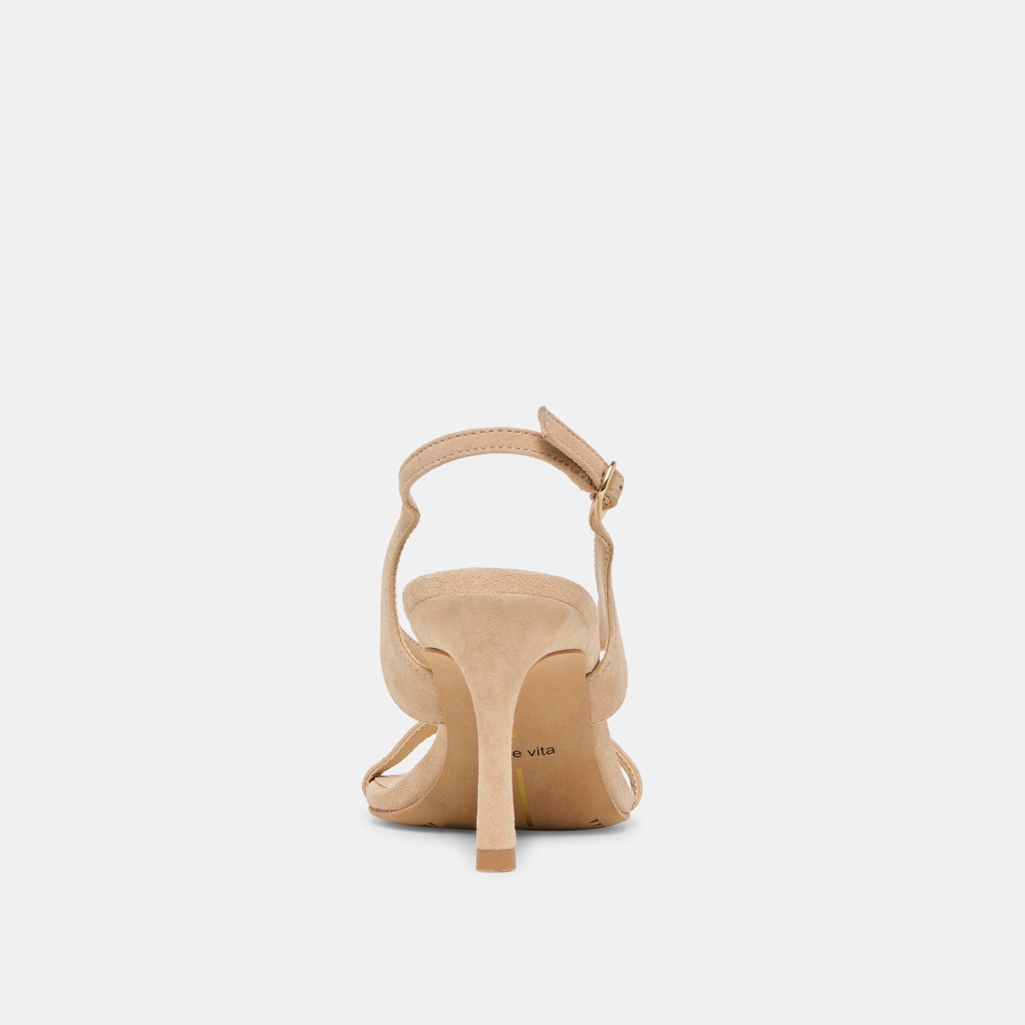 Izela Bamboo Suede Heels