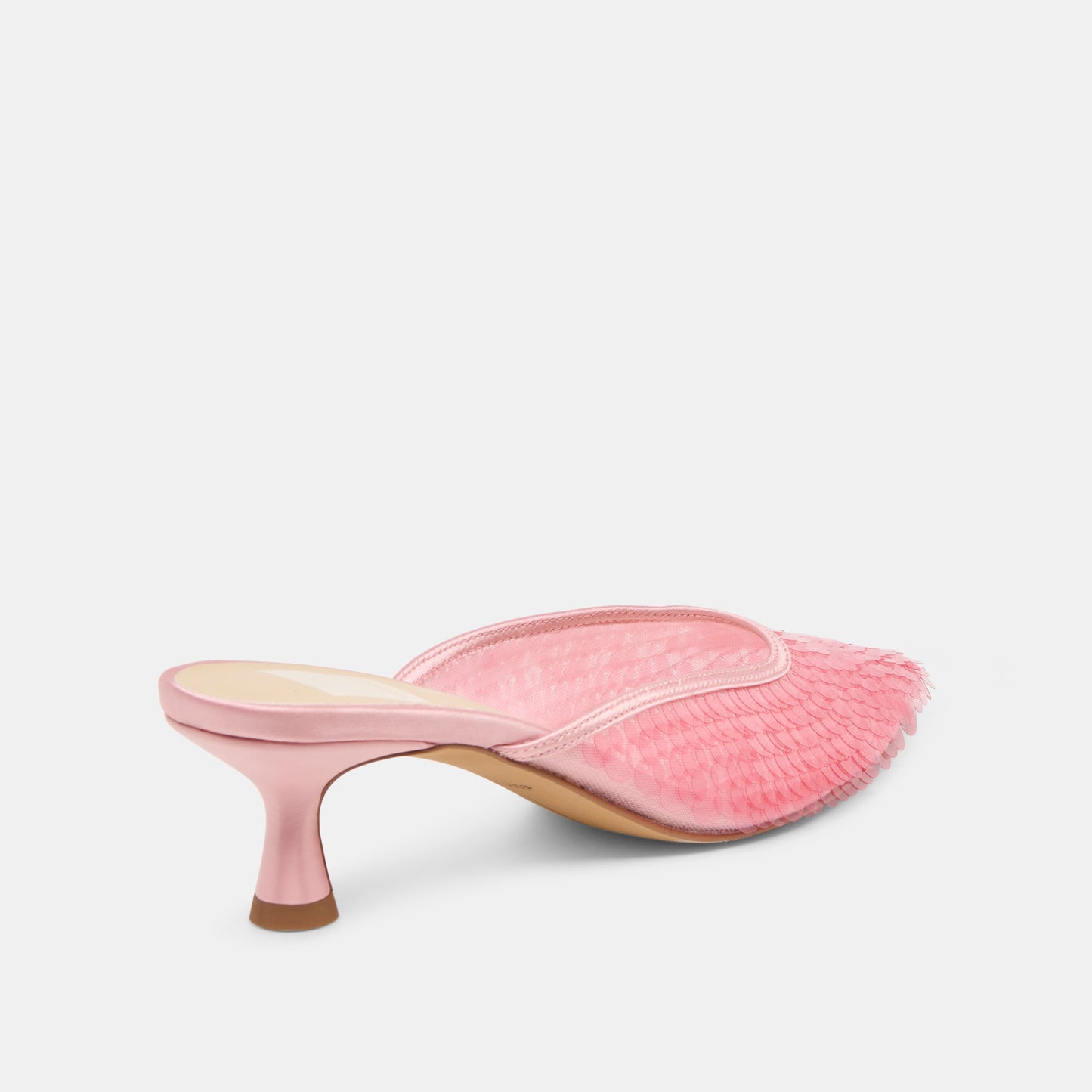 Cleo Sequin Light Pink Sequin Heels