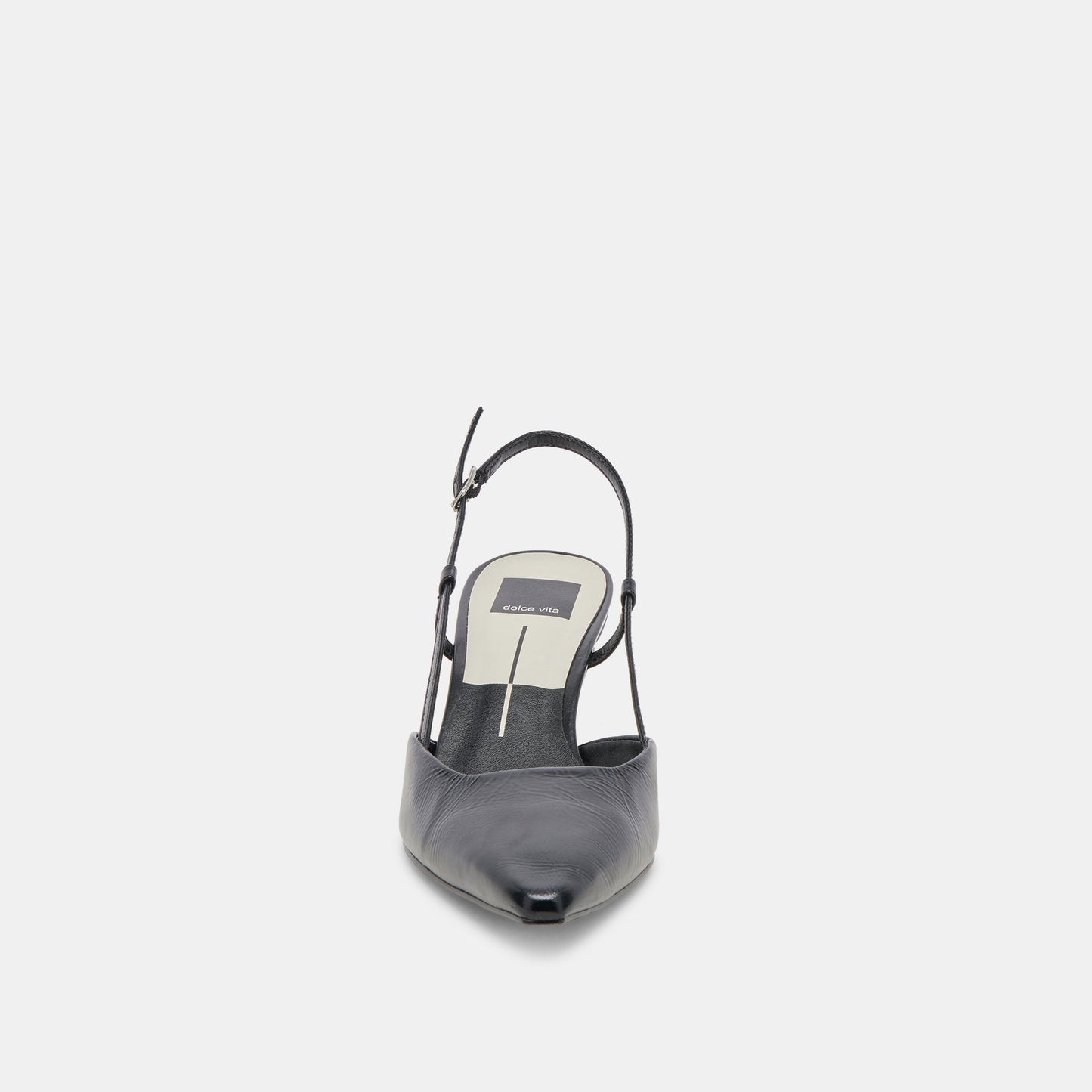 ODELA HEELS MIDNIGHT CRINKLE PATENT
 – Dolce Vita