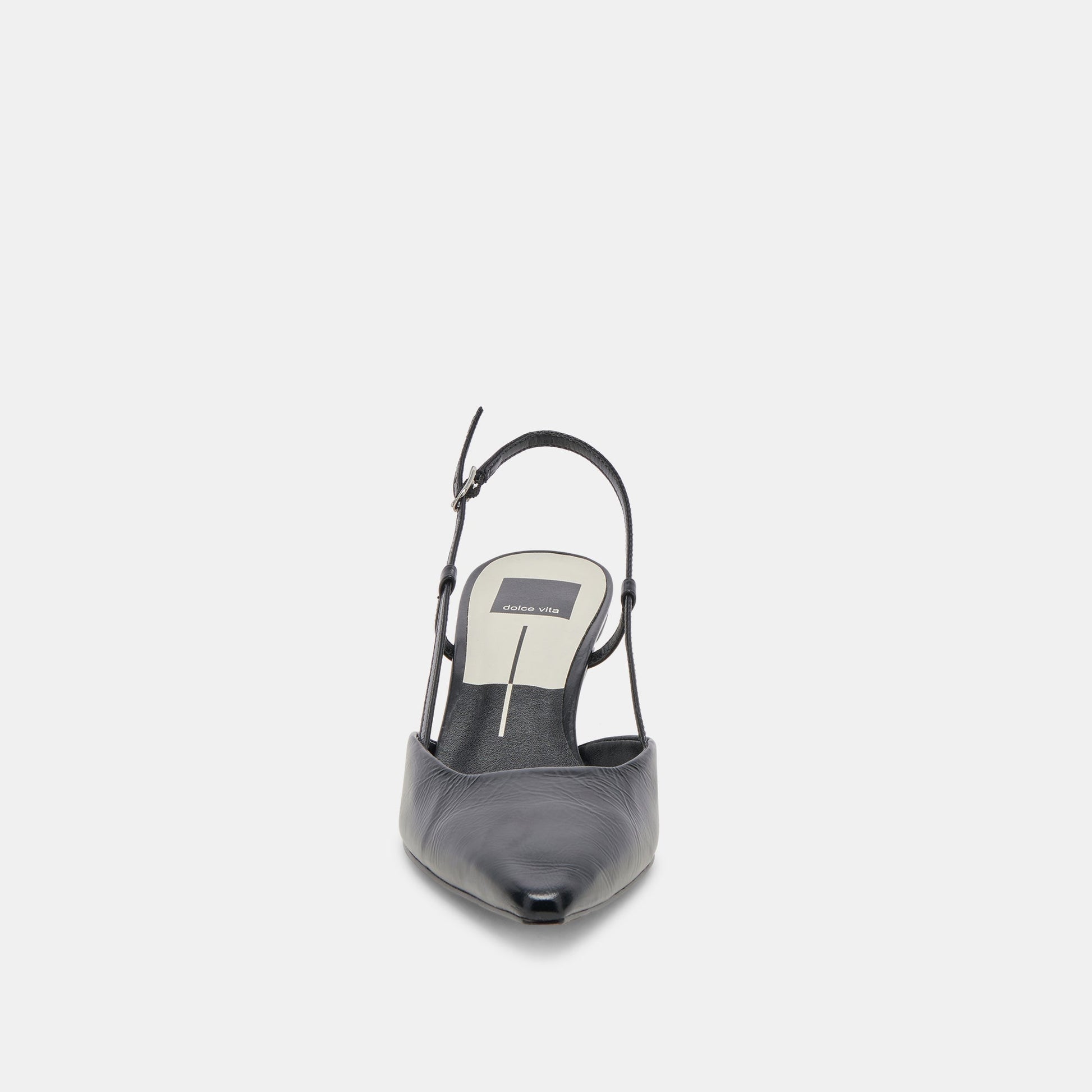 ODELA HEELS MIDNIGHT CRINKLE PATENT
 – Dolce Vita