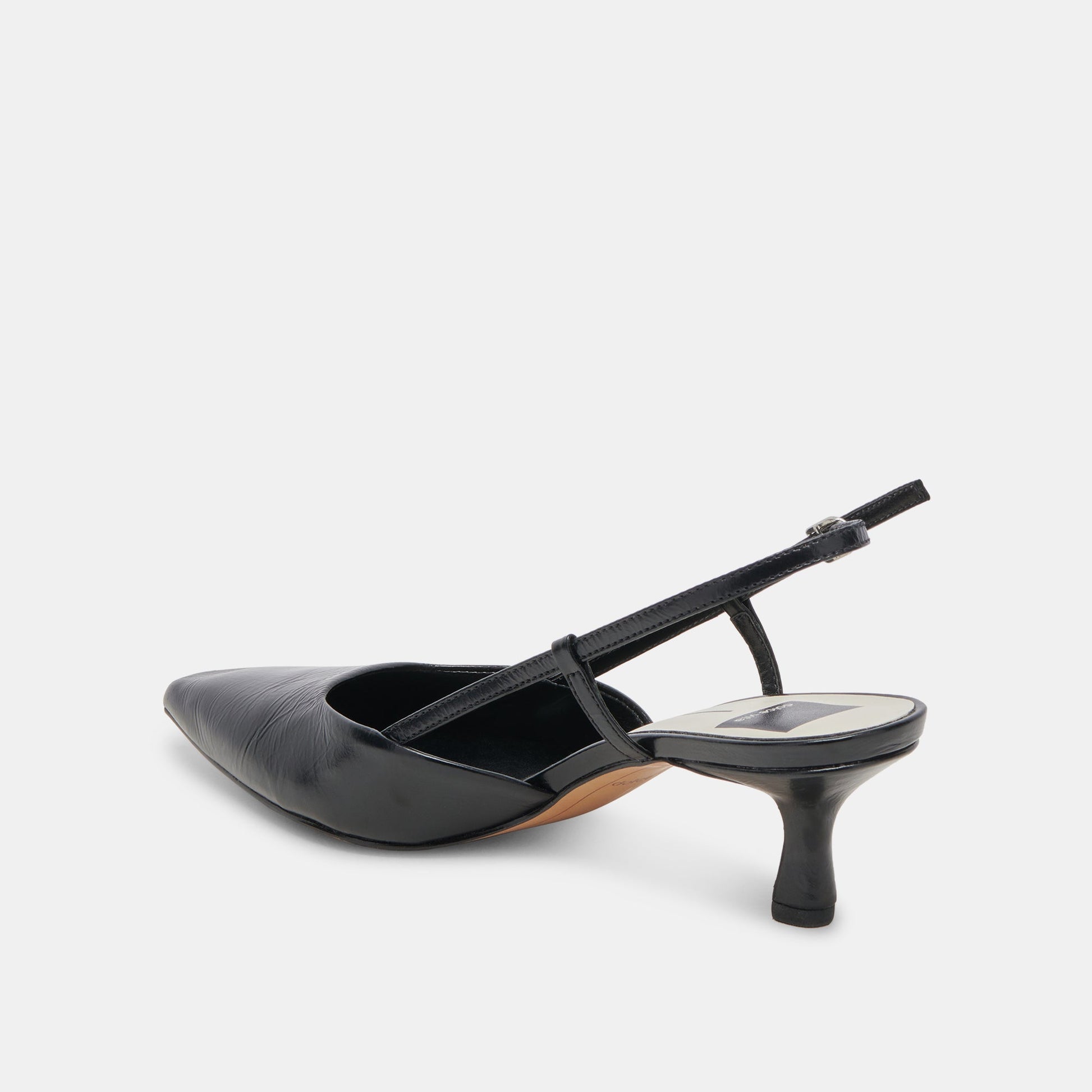 ODELA HEELS MIDNIGHT CRINKLE PATENT
 – Dolce Vita