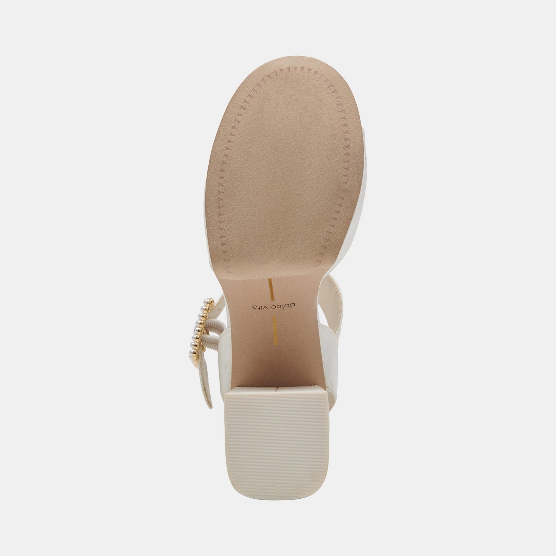 Bobby Pearl White Pearl Heels