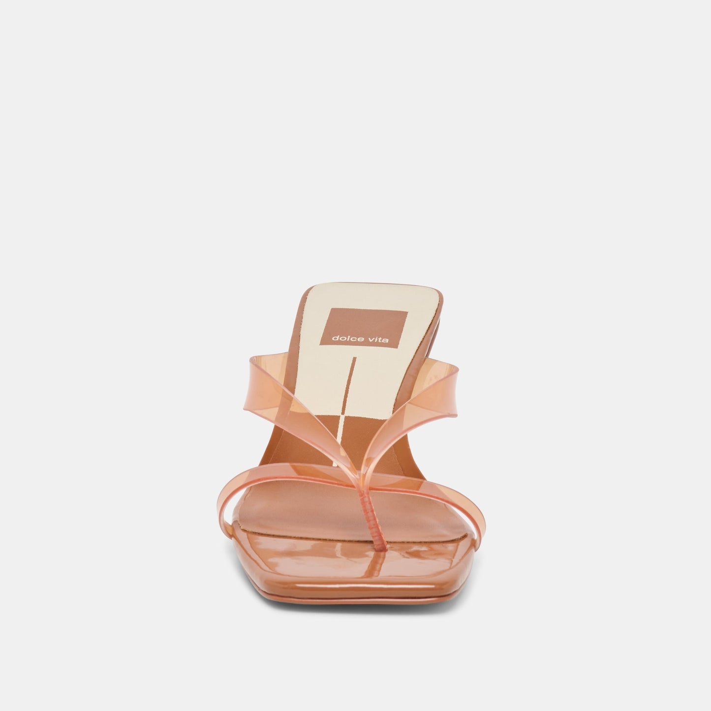Brevel Vinyl Wide Whiskey Jelly Heels