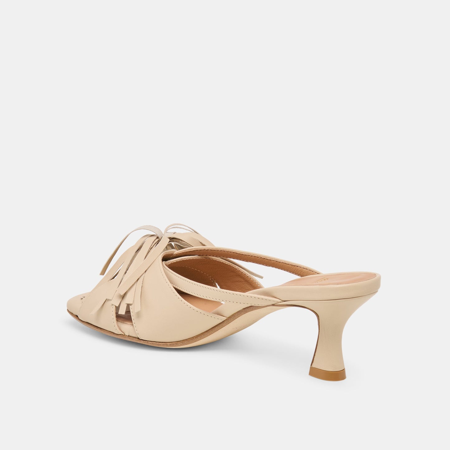 Rosaly Sand Leather Heels