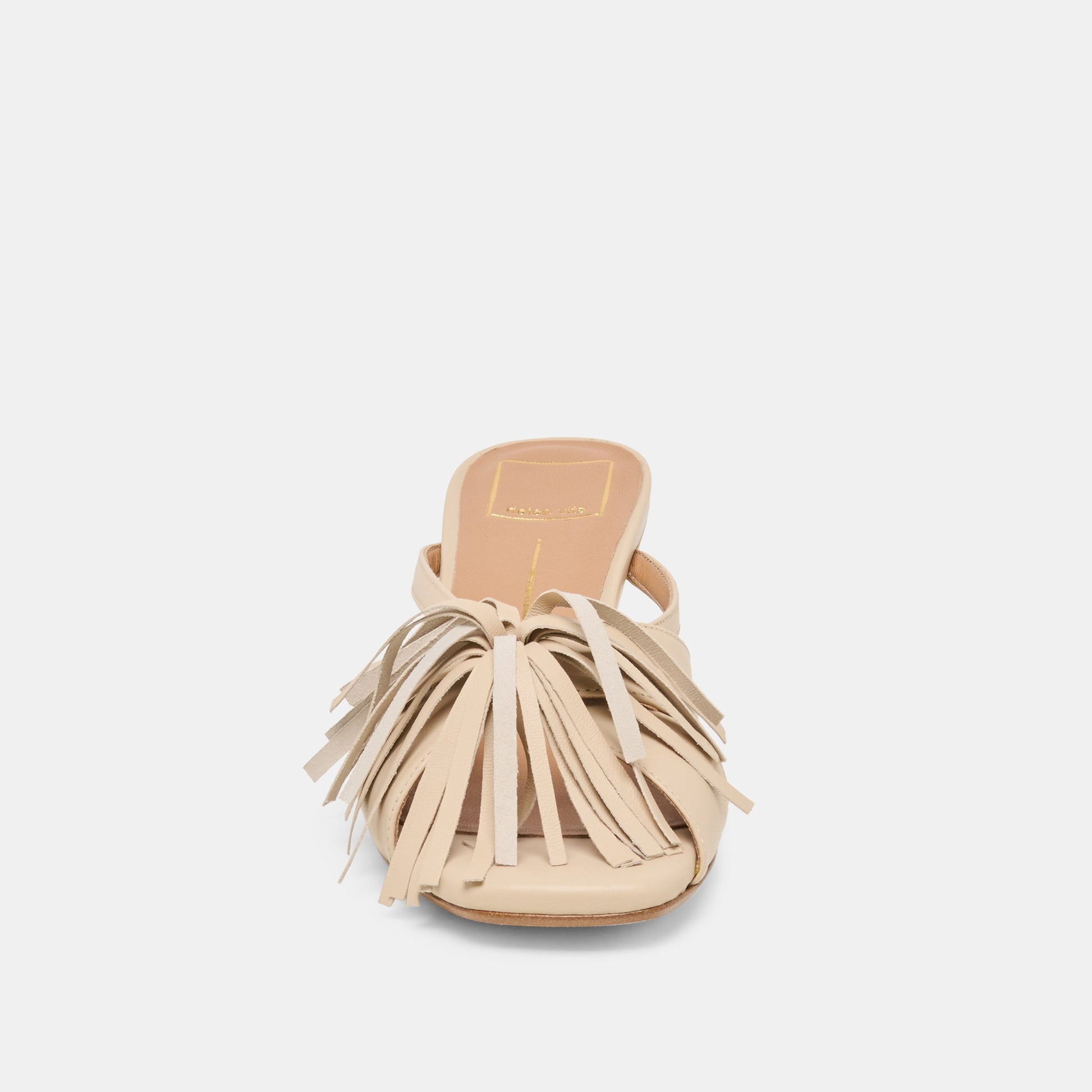 Rosaly Sand Leather Heels