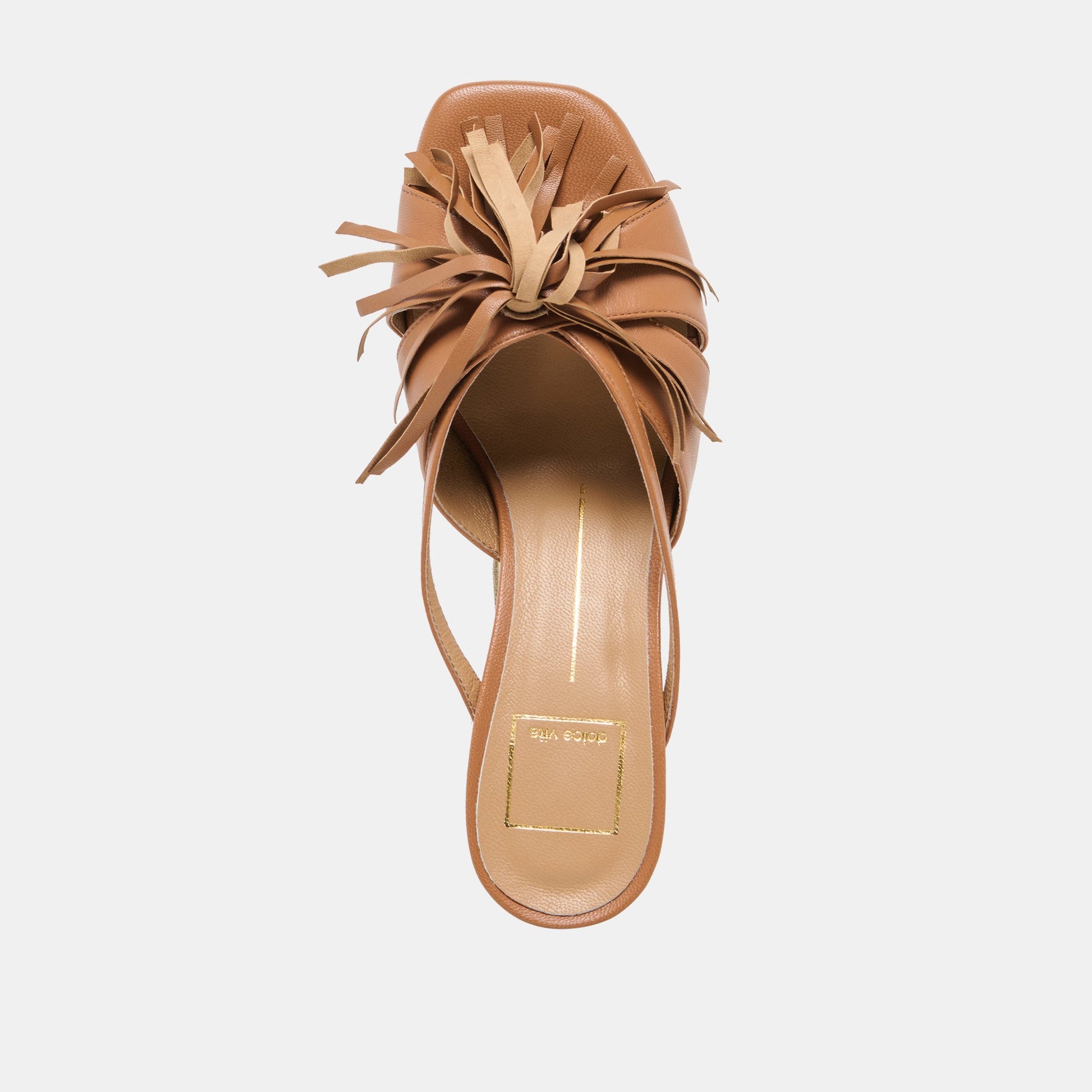 Rosaly Chestnut Leather Heels