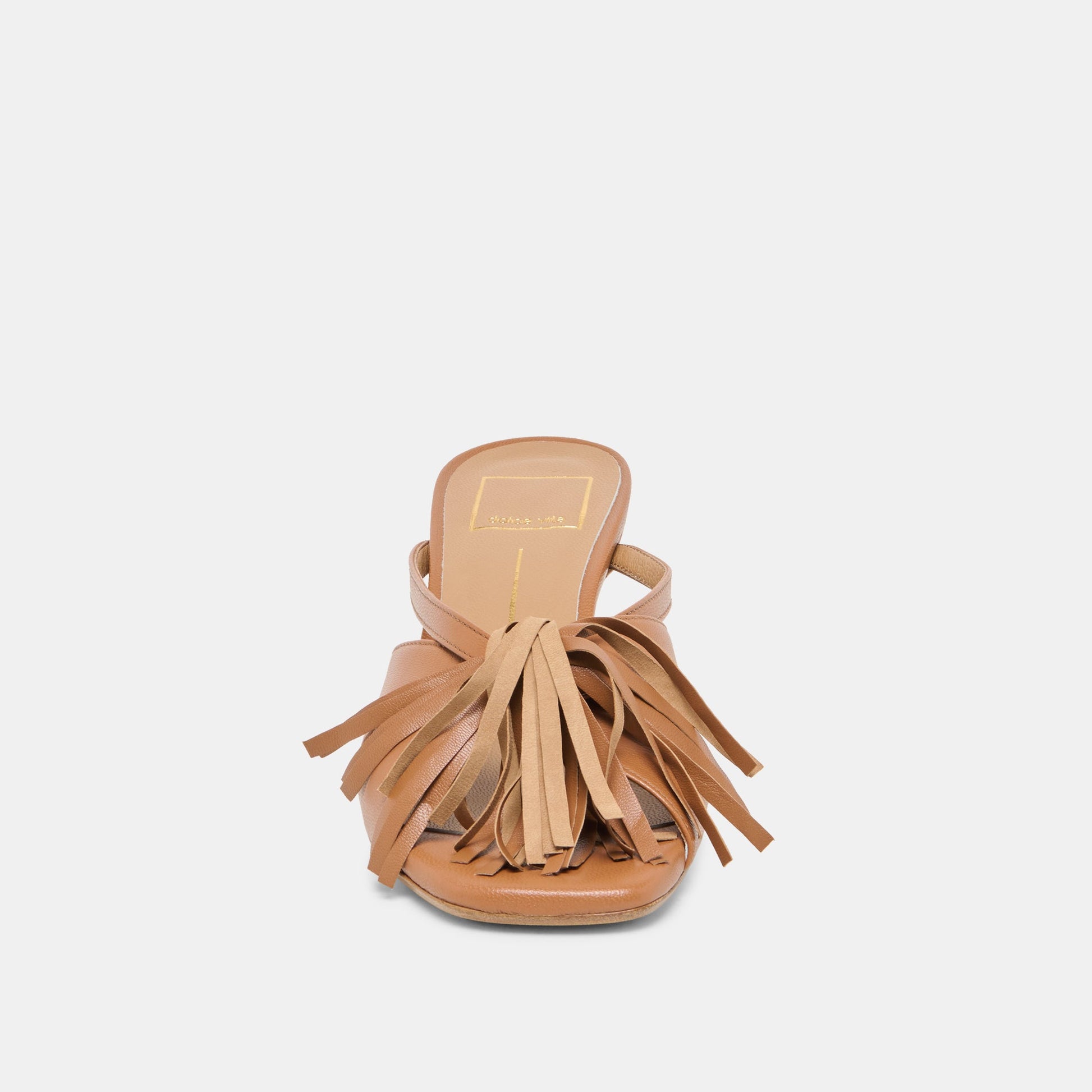 Rosaly Chestnut Leather Heels