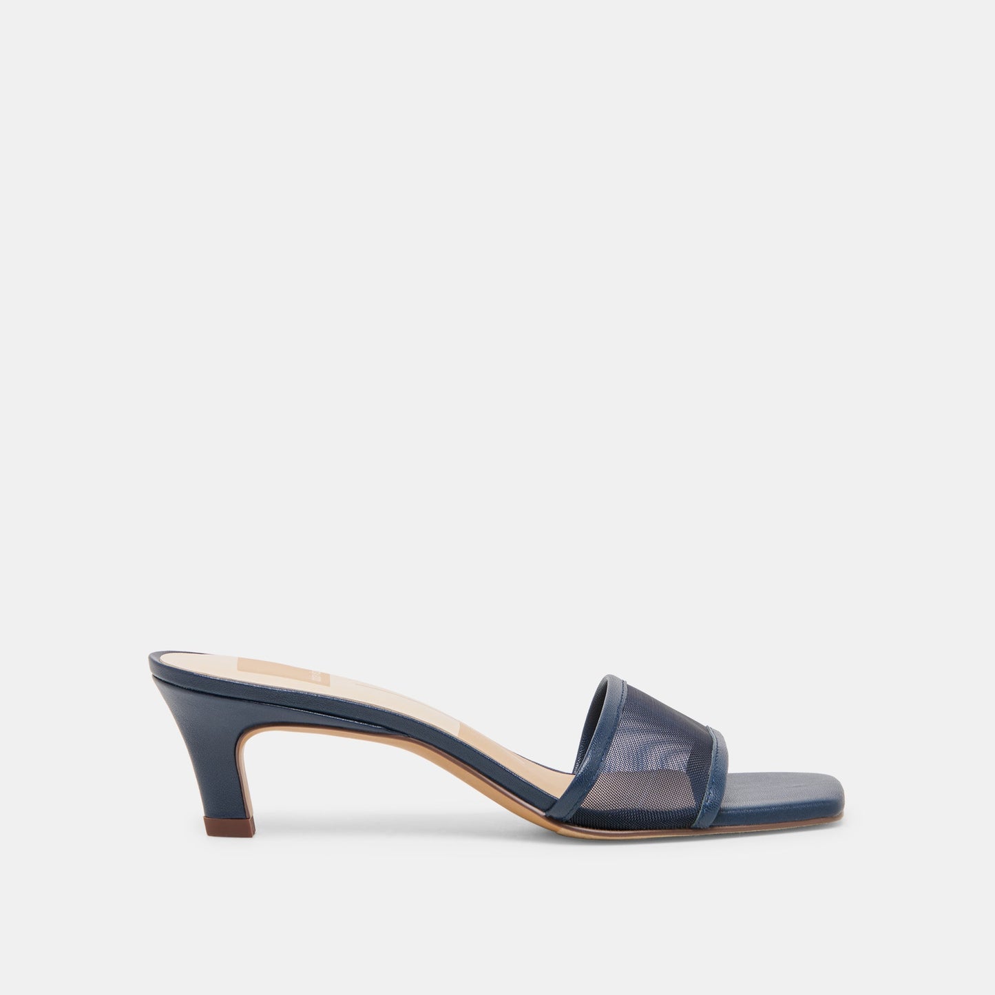 Rexa Mesh Navy Mesh Heels