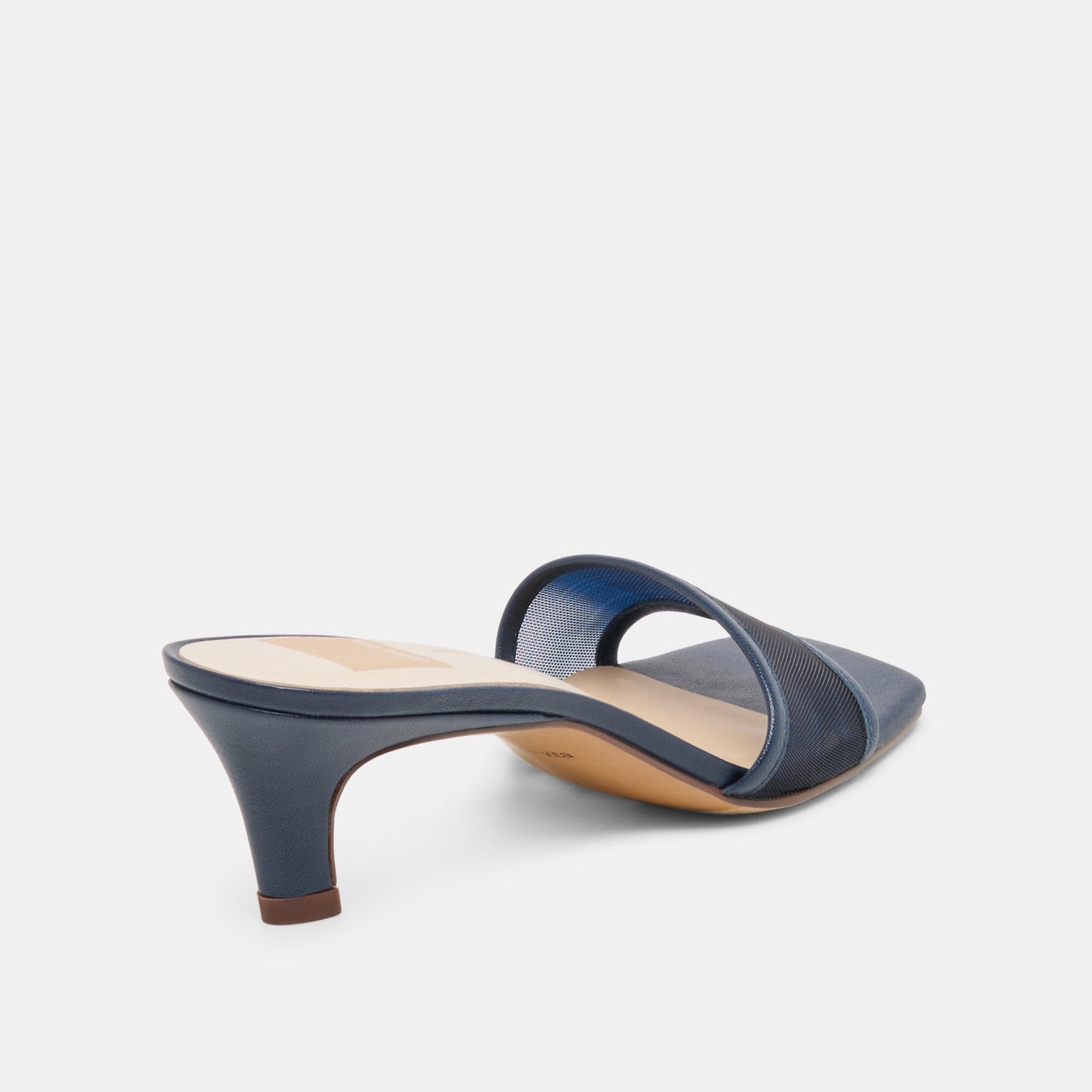 Rexa Mesh Navy Mesh Heels