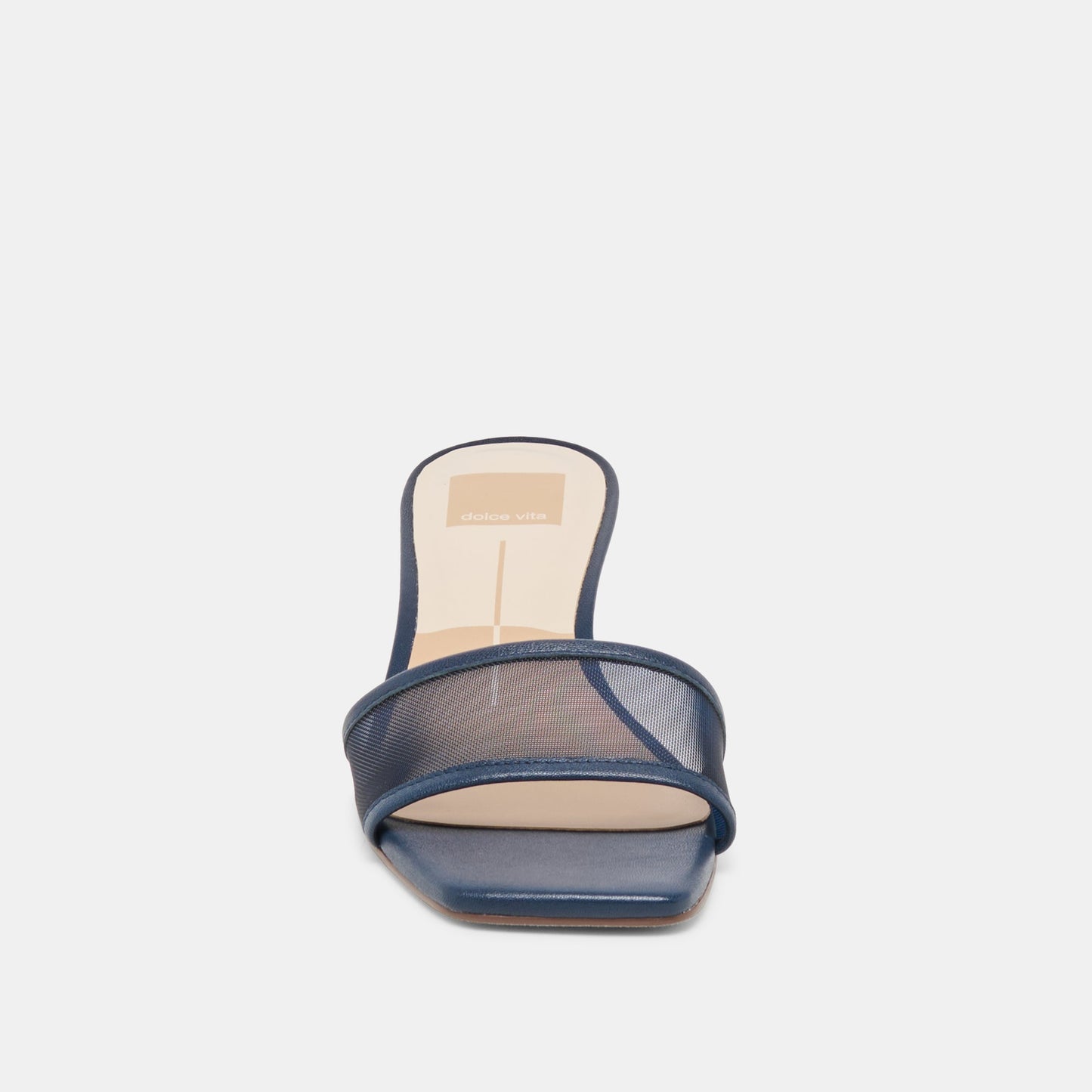 Rexa Mesh Navy Mesh Heels