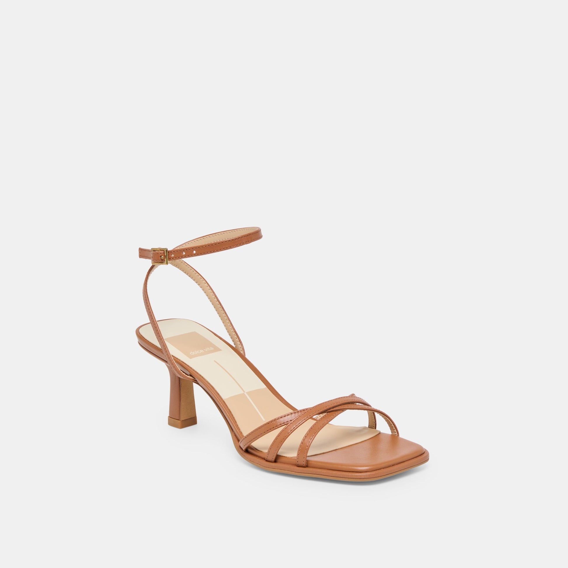 Manji Saddle Leather Heels