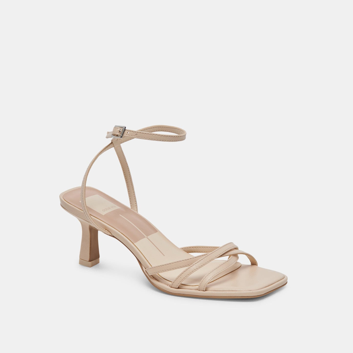 Manji Bone Patent Leather Heels