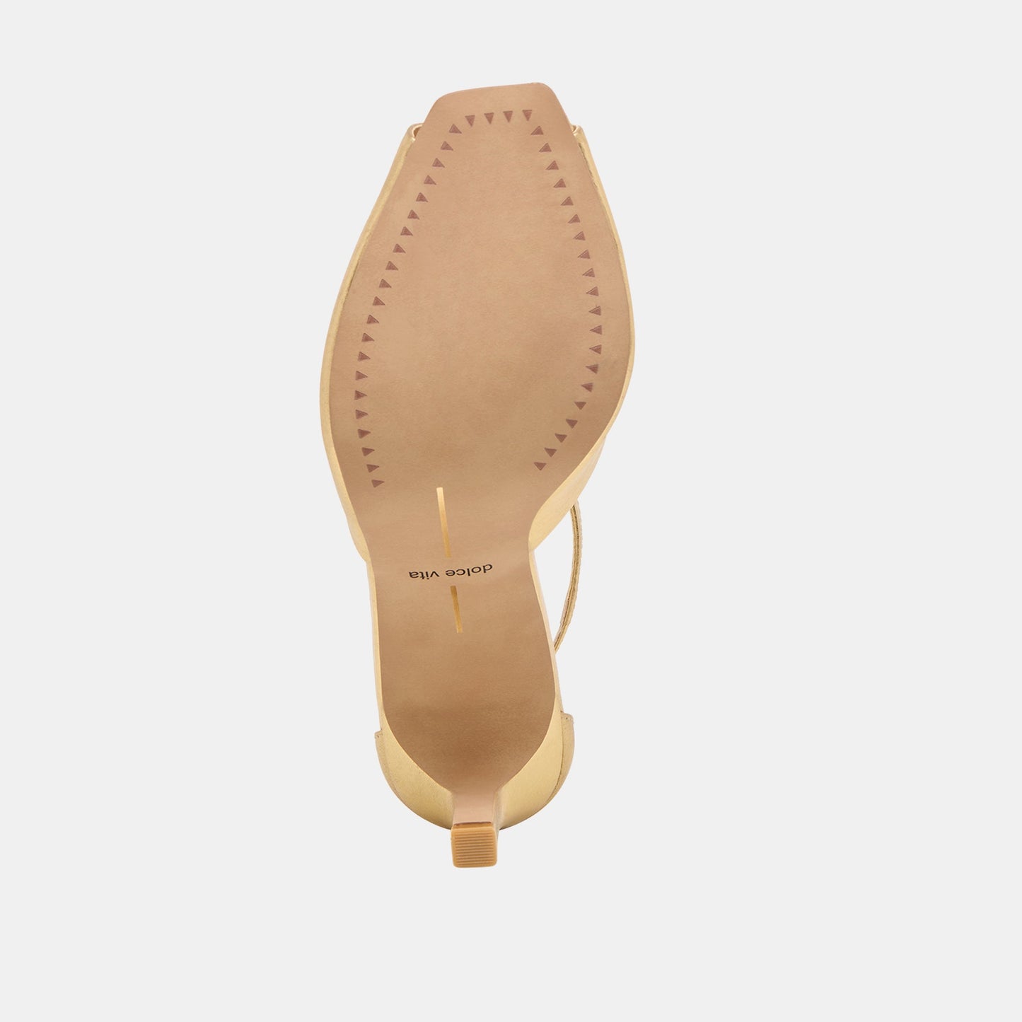Serlo Gold Crinkle Patent Heels