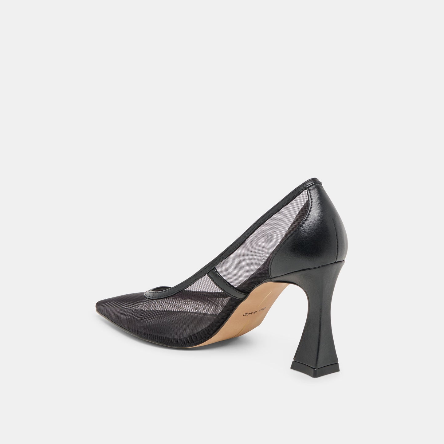 Malory Onyx Mesh Heels