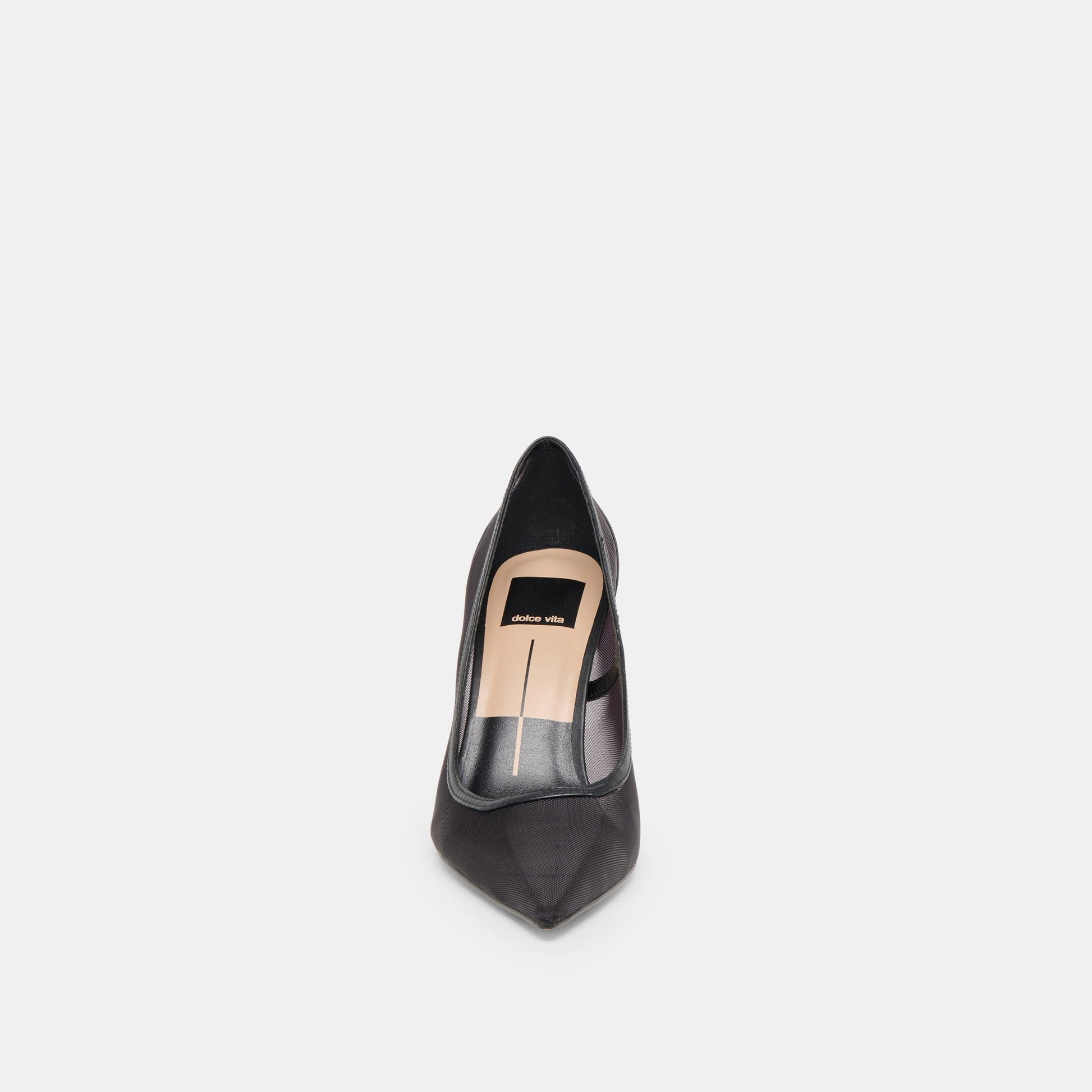 Malory Onyx Mesh Heels