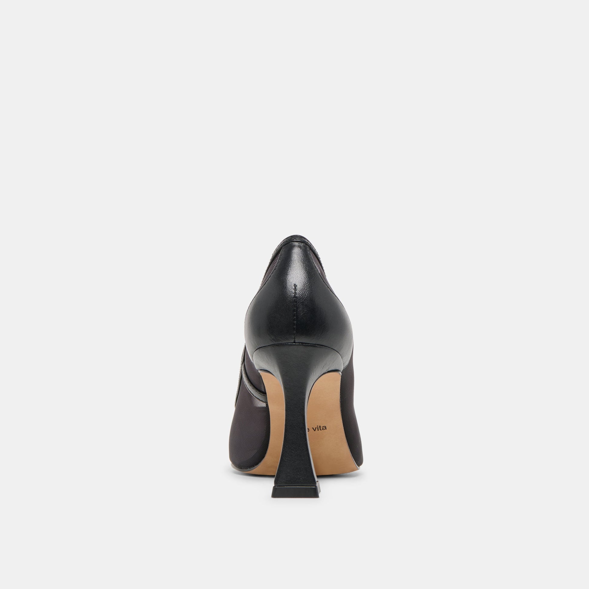 Malory Onyx Mesh Heels