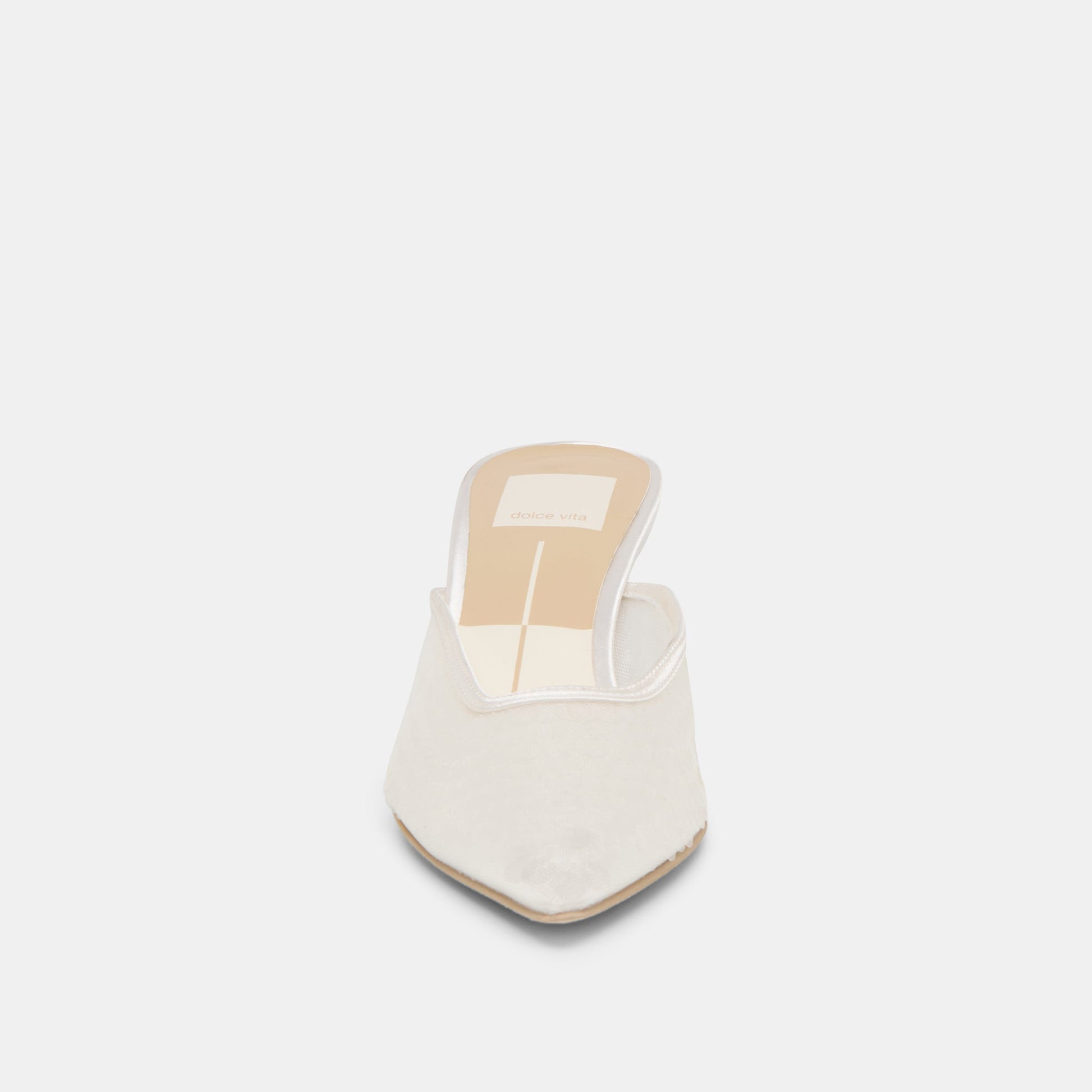 Cleo Ivory Sequin Heels