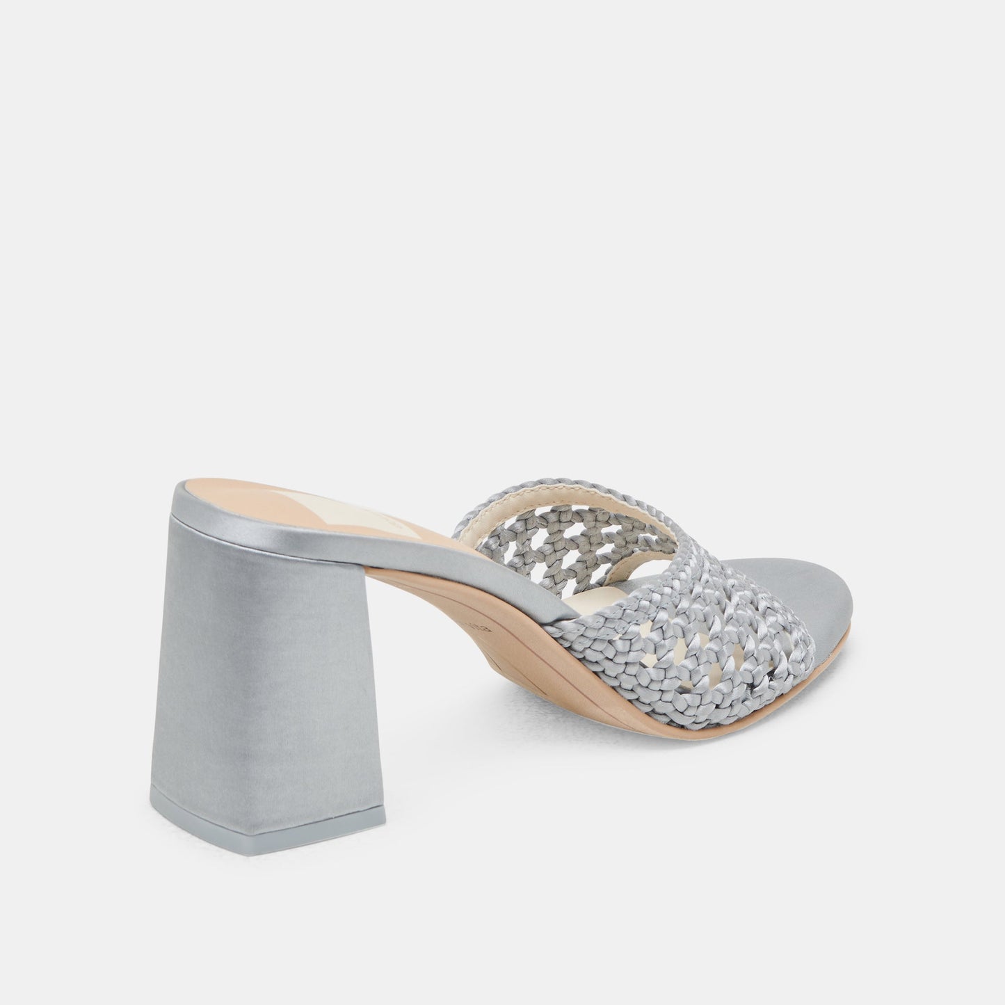 MARGOE HEELS LIGHT BLUE WOVEN SATIN
 – Dolce Vita