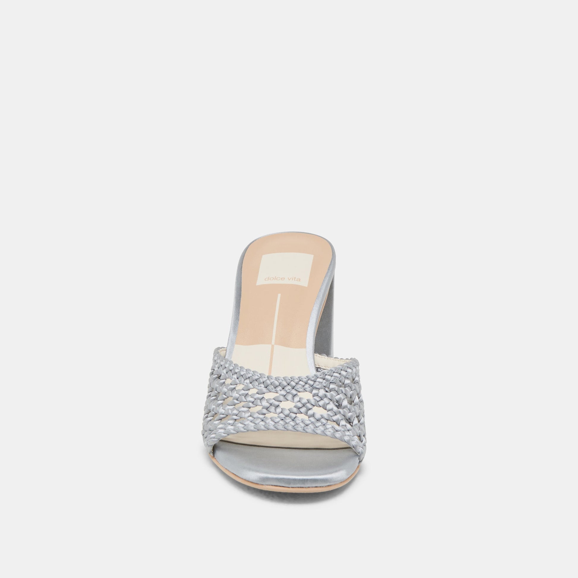 MARGOE HEELS LIGHT BLUE WOVEN SATIN
 – Dolce Vita