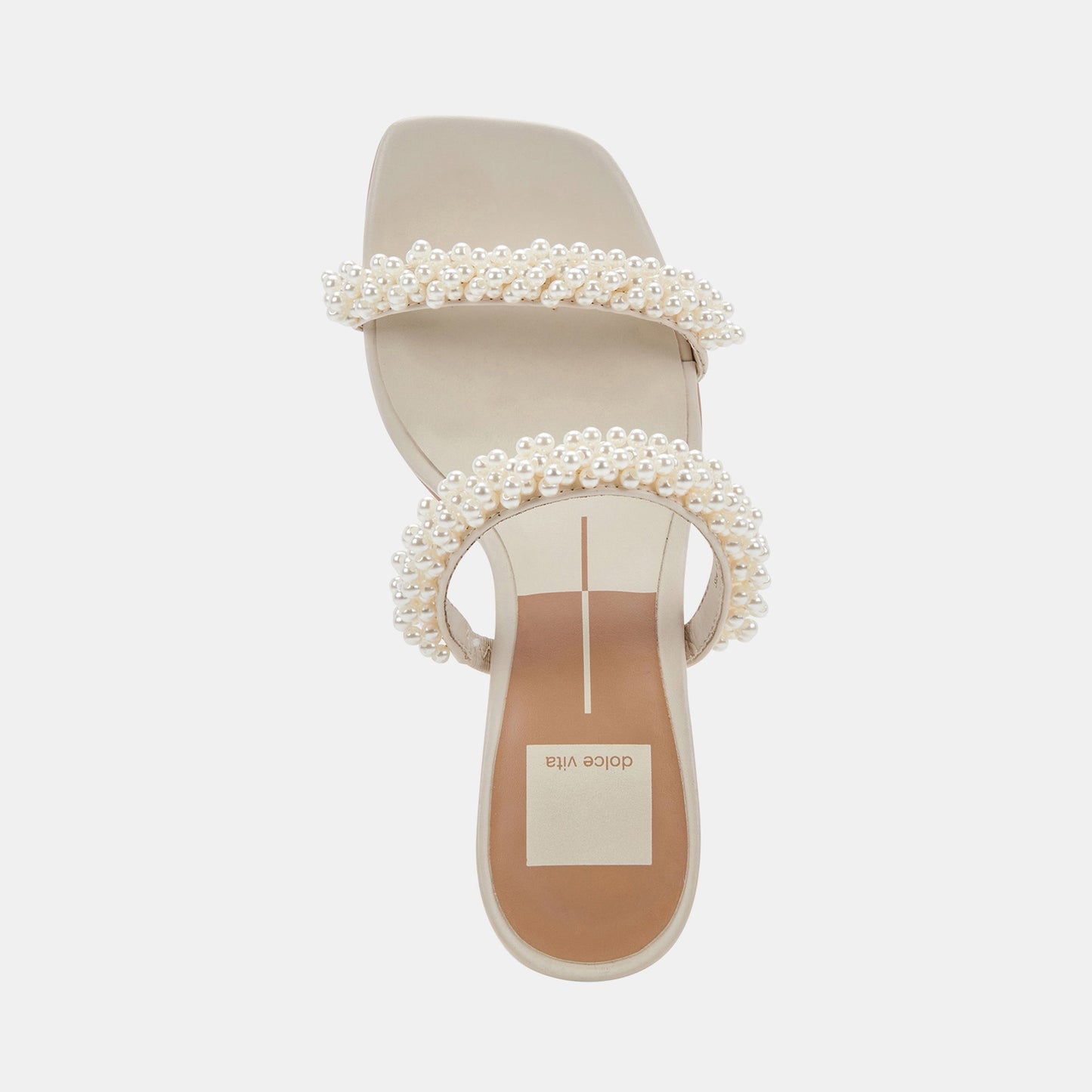 NOEL Heels Vanilla Pearls | Vanilla Pearl Bead Heels
 – Dolce Vita