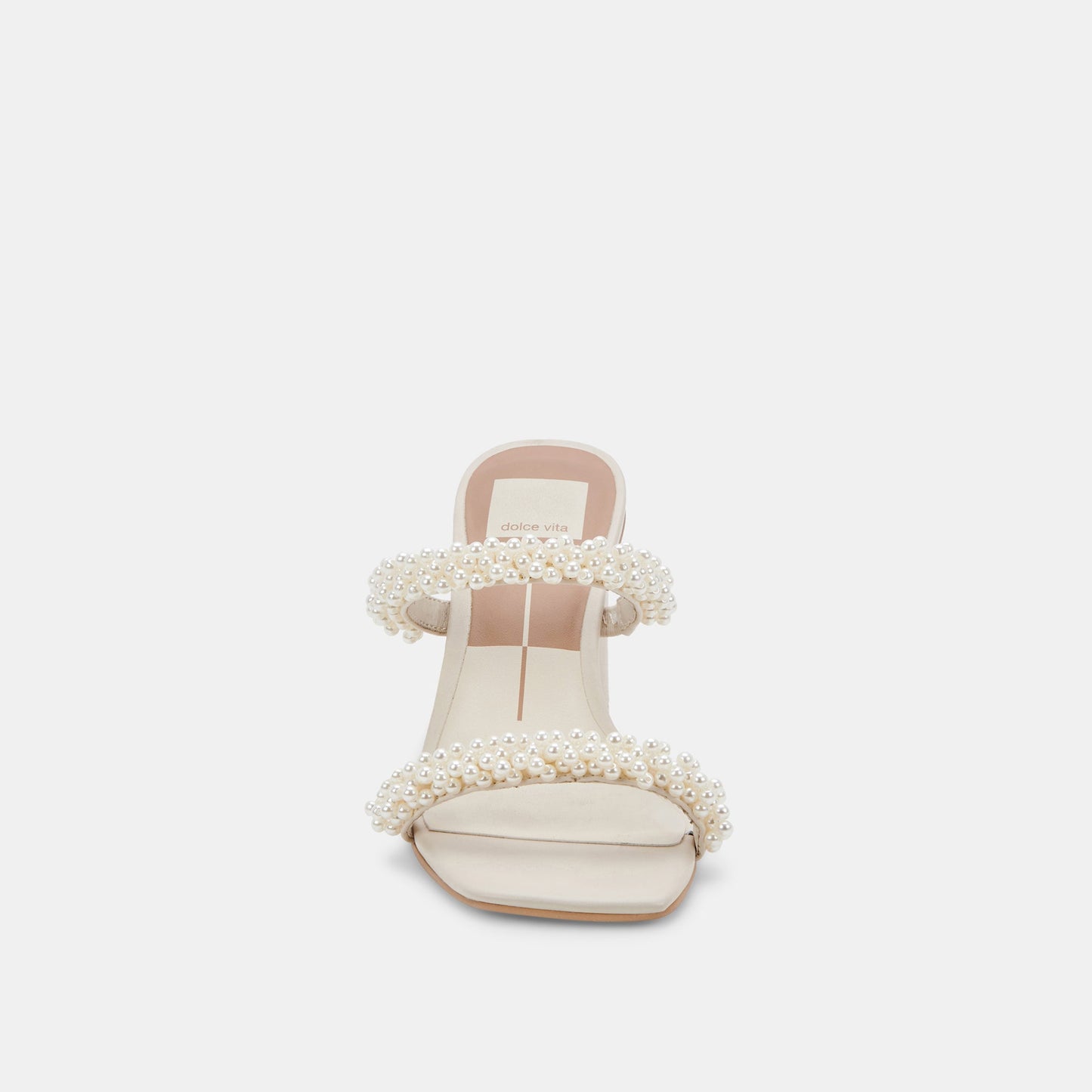 NOEL Heels Vanilla Pearls | Vanilla Pearl Bead Heels
 – Dolce Vita