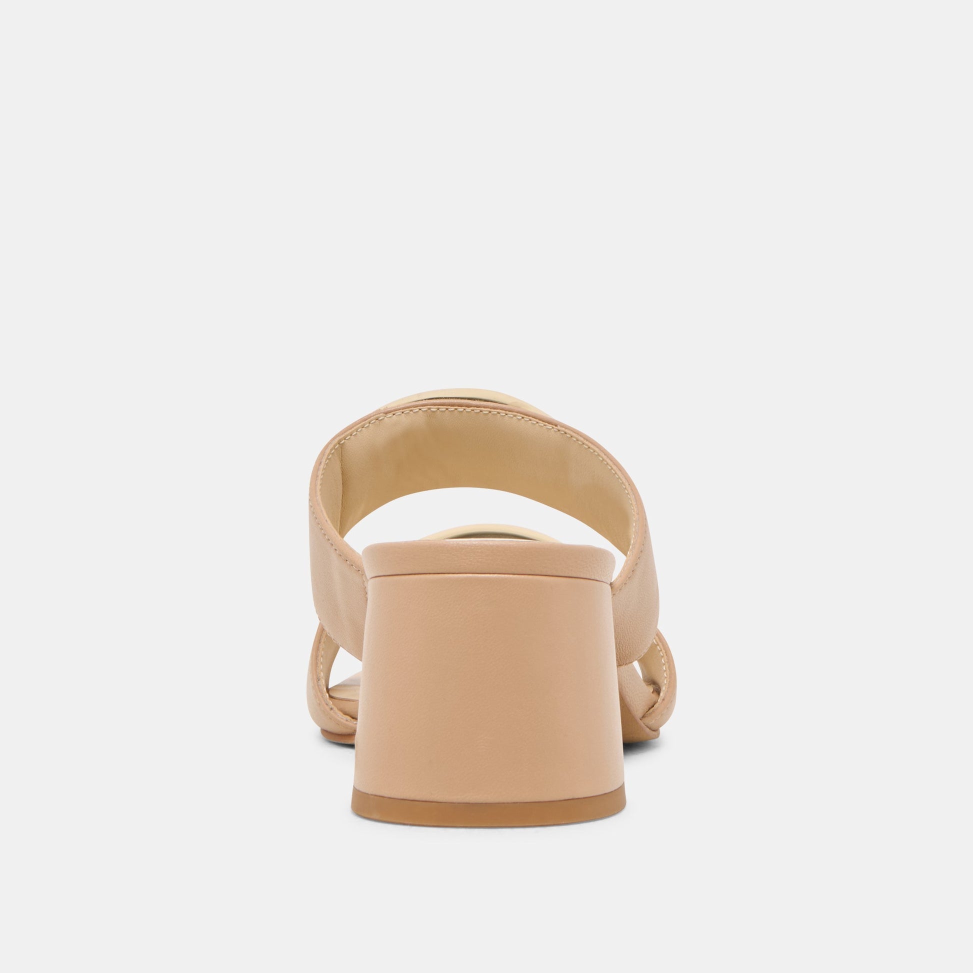 Barnet Light Tan Leather Heels