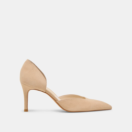 ELOY HEELS TAN SUEDE
 – Dolce Vita