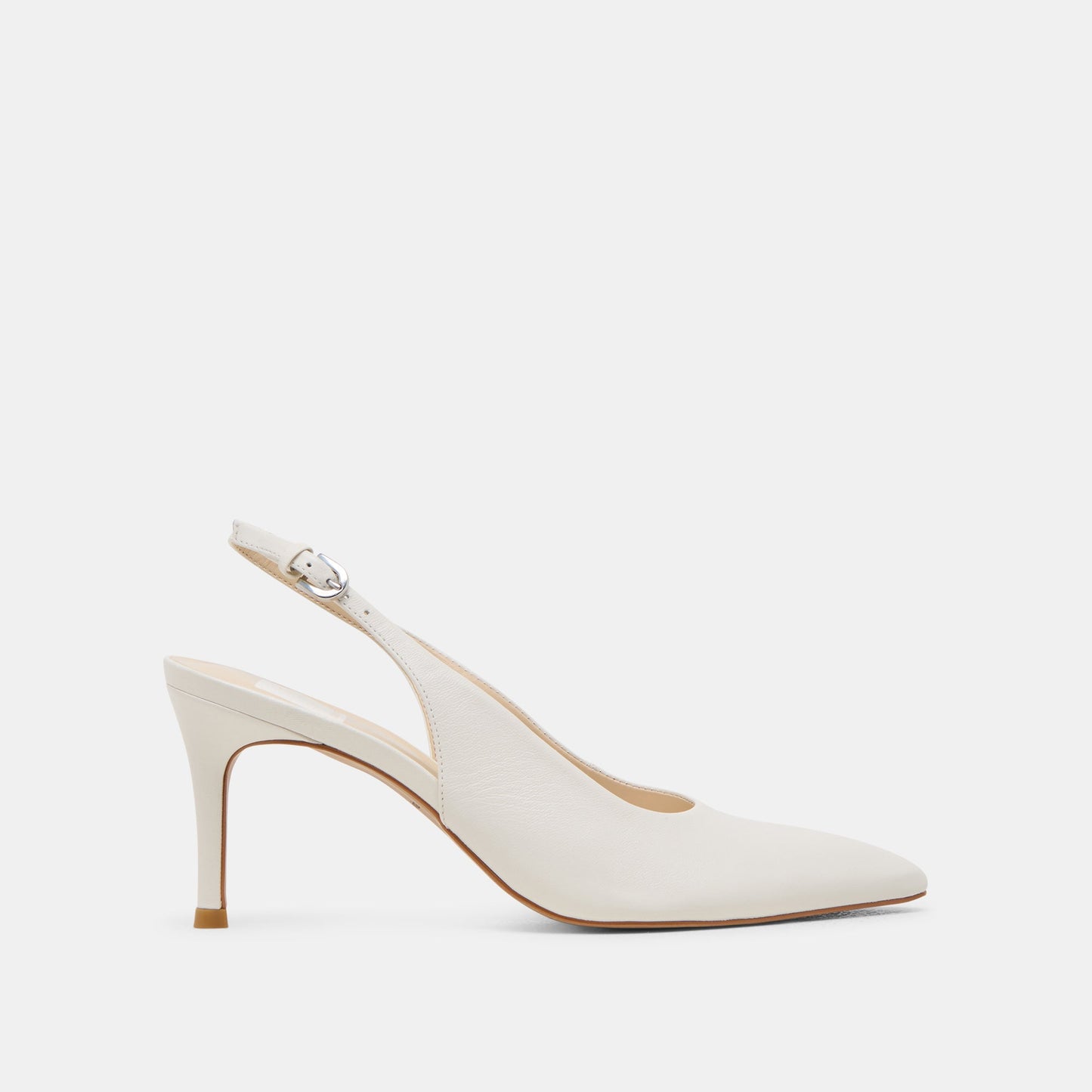ELASI HEELS WHITE LEATHER
 – Dolce Vita