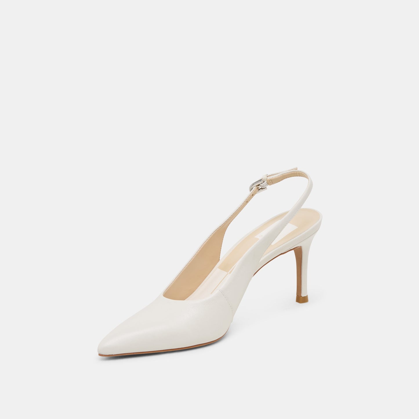 ELASI HEELS WHITE LEATHER
 – Dolce Vita