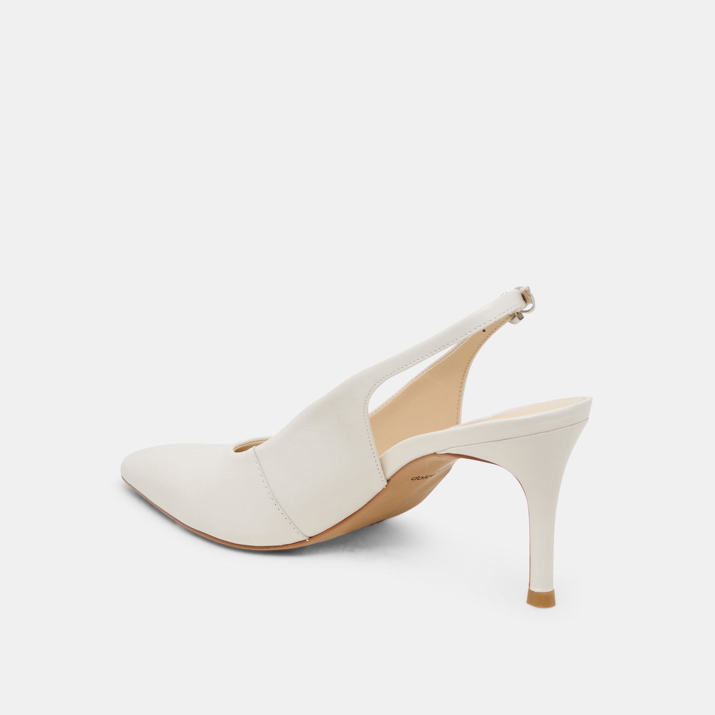ELASI HEELS WHITE LEATHER
 – Dolce Vita
