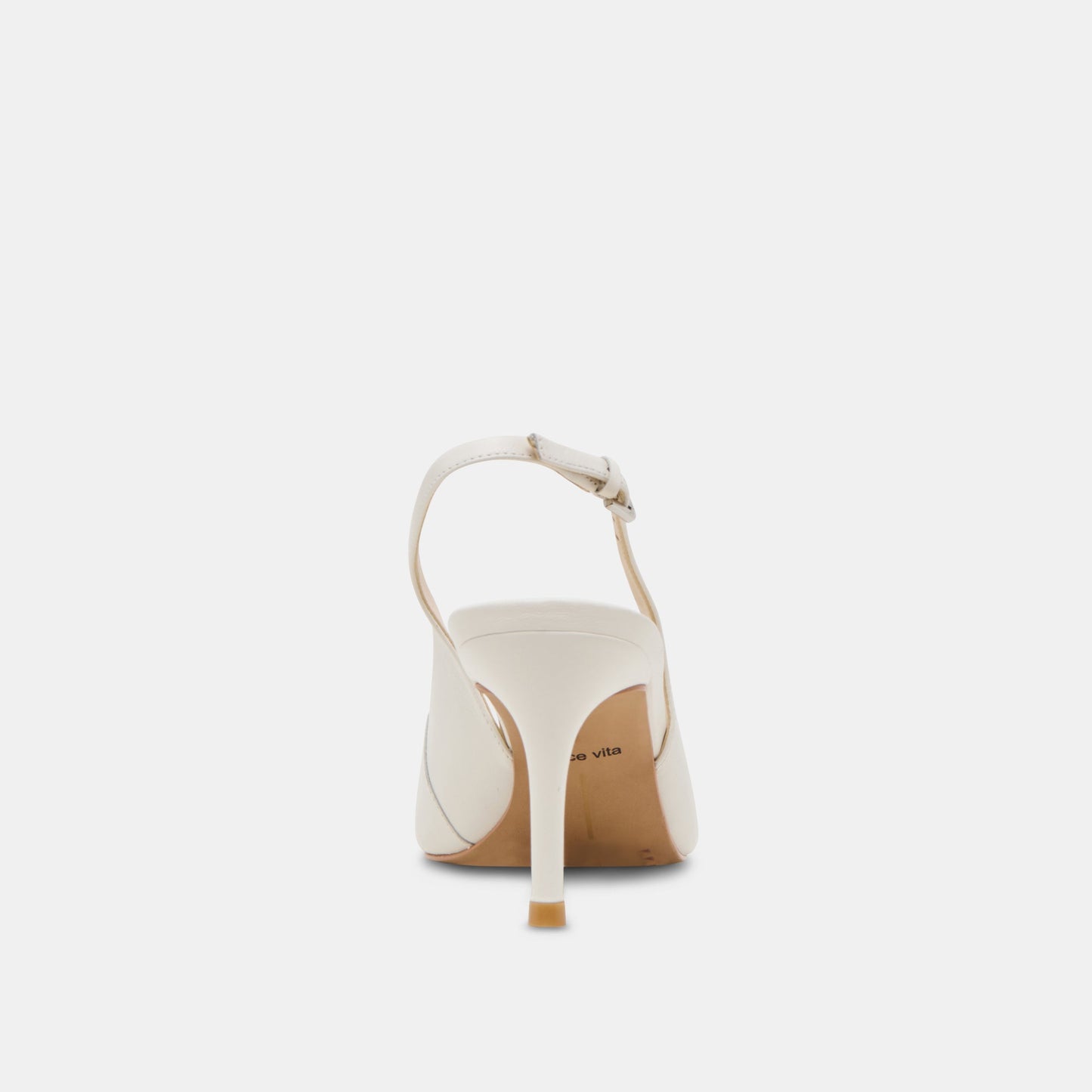 ELASI HEELS WHITE LEATHER
 – Dolce Vita