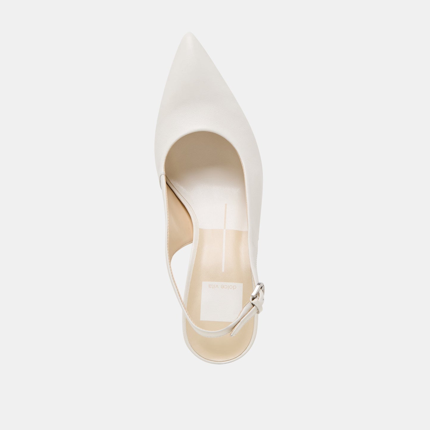 ELASI HEELS WHITE LEATHER
 – Dolce Vita