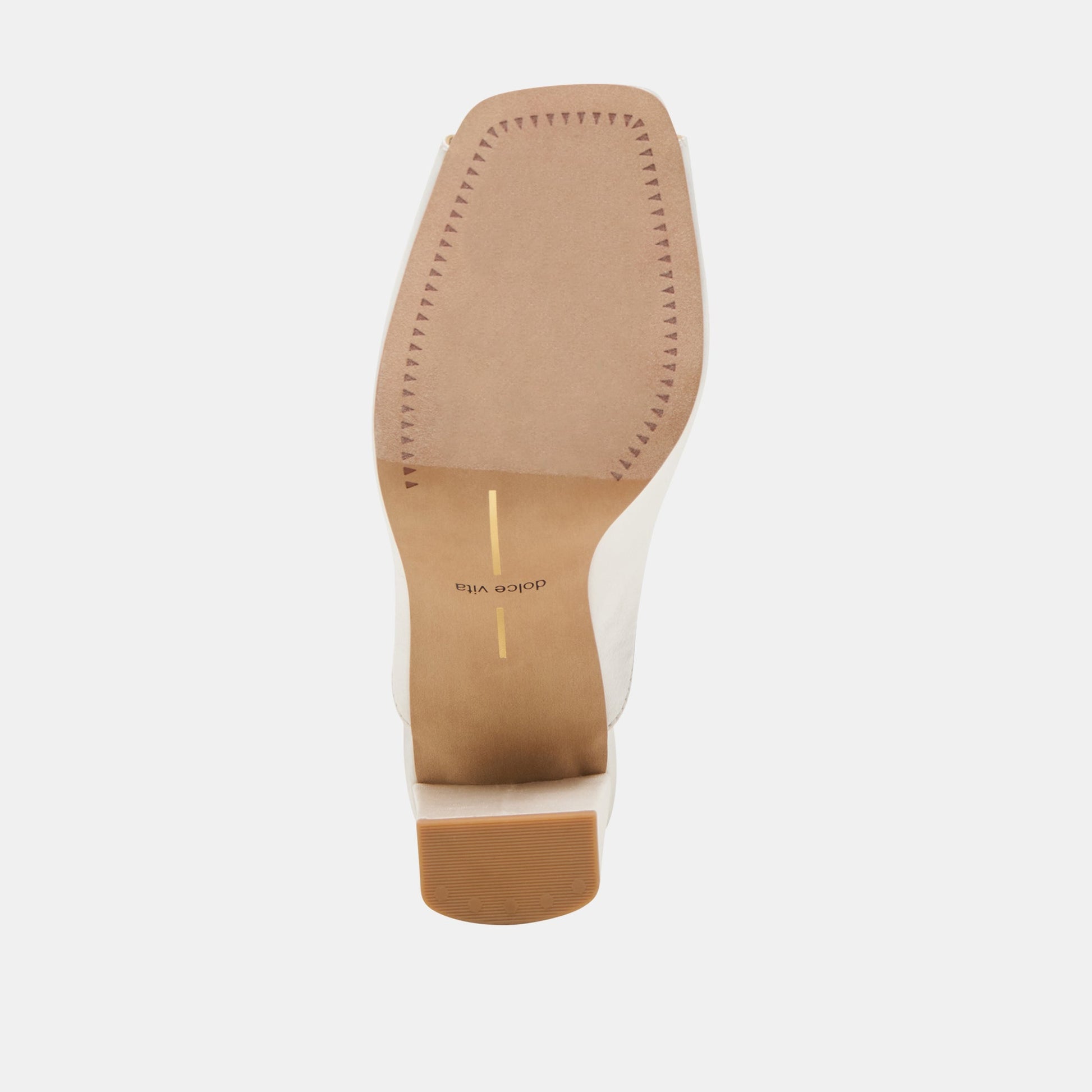 Sabela Off White Satin Heels