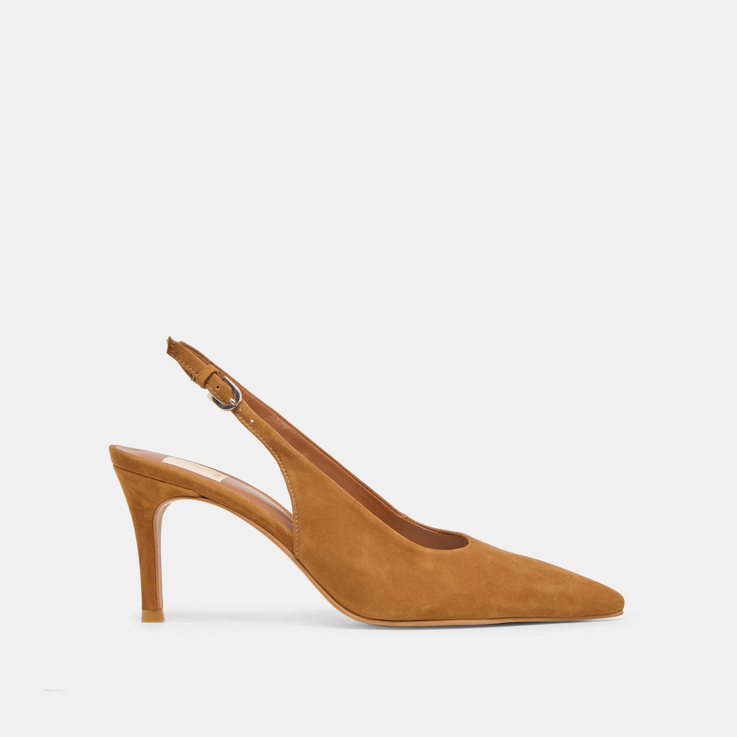 Elasi Brown Nubuck Heels