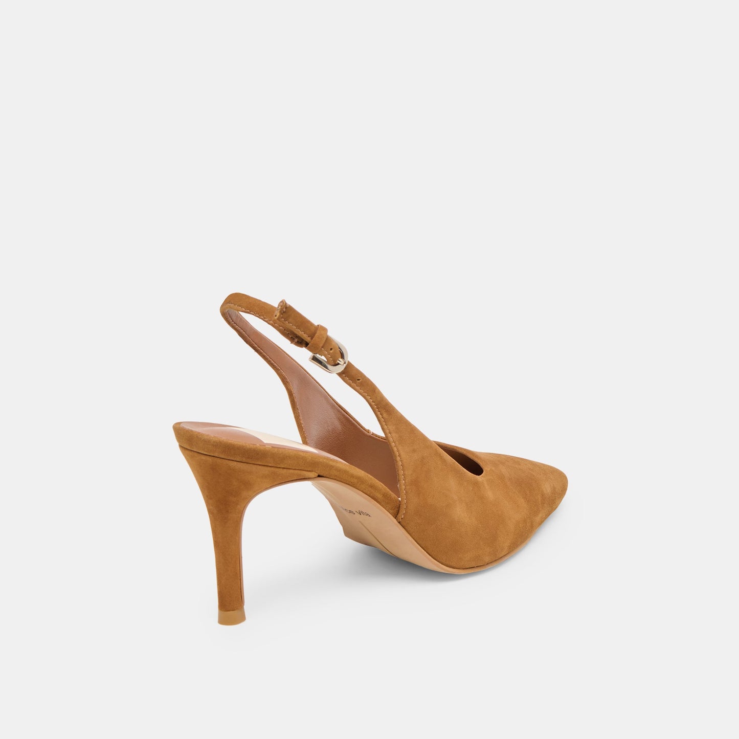 Elasi Brown Nubuck Heels
