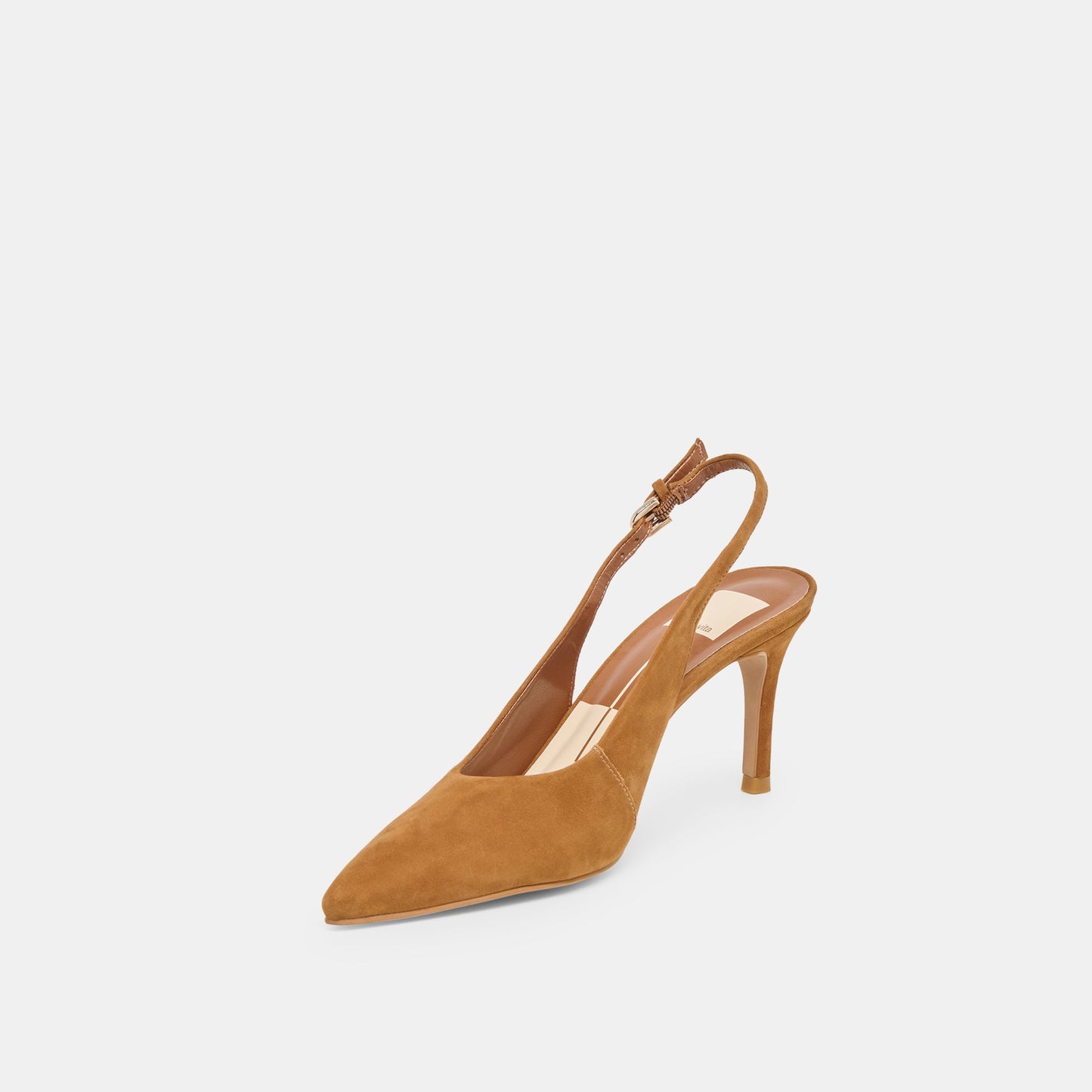 Elasi Brown Nubuck Heels