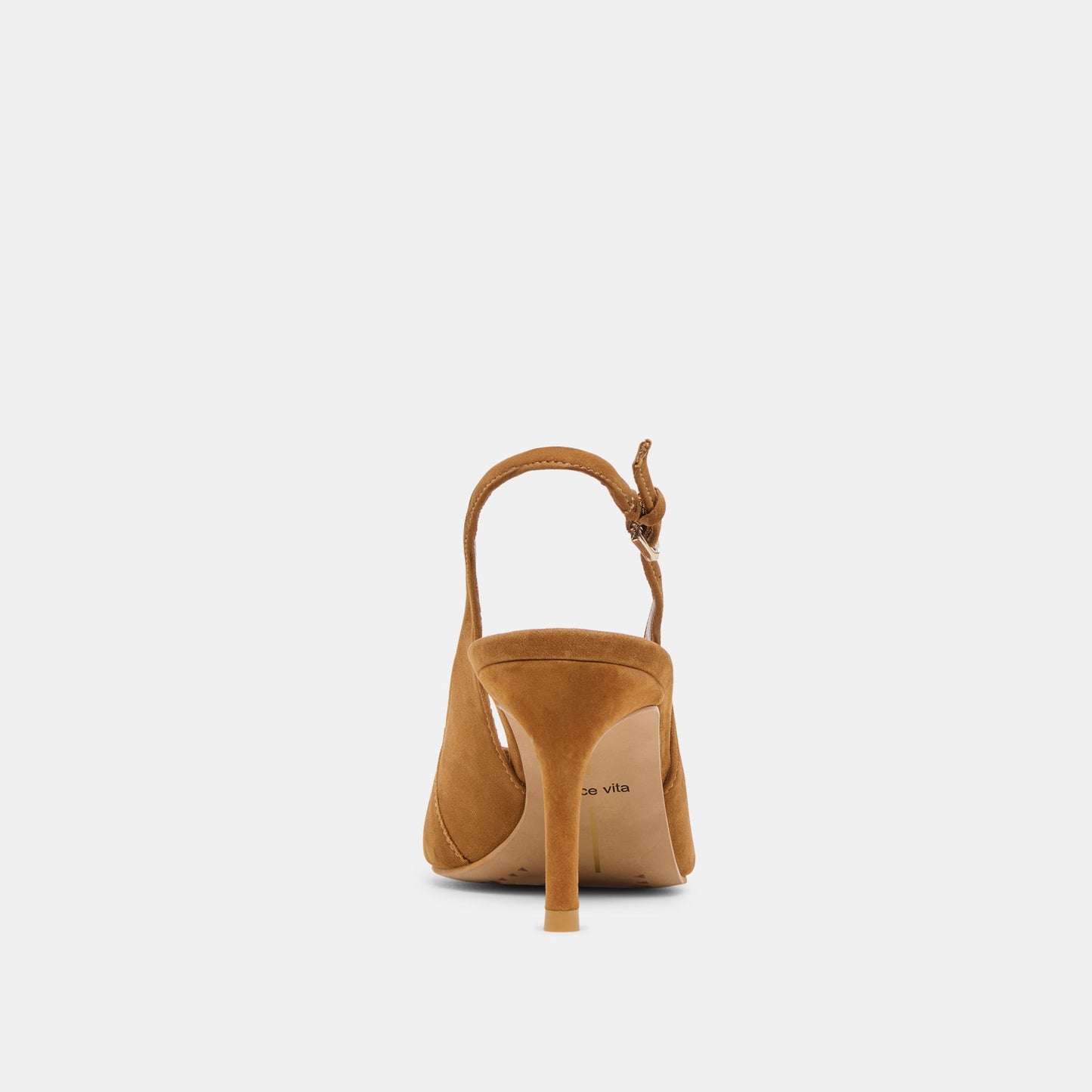 Elasi Brown Nubuck Heels