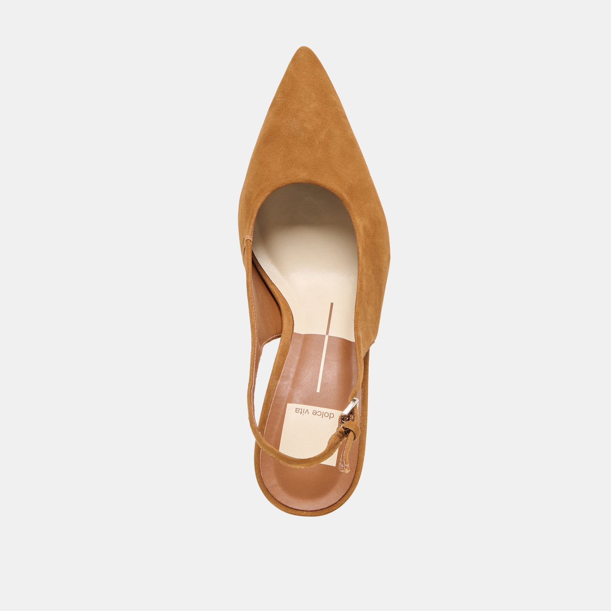 Elasi Brown Nubuck Heels