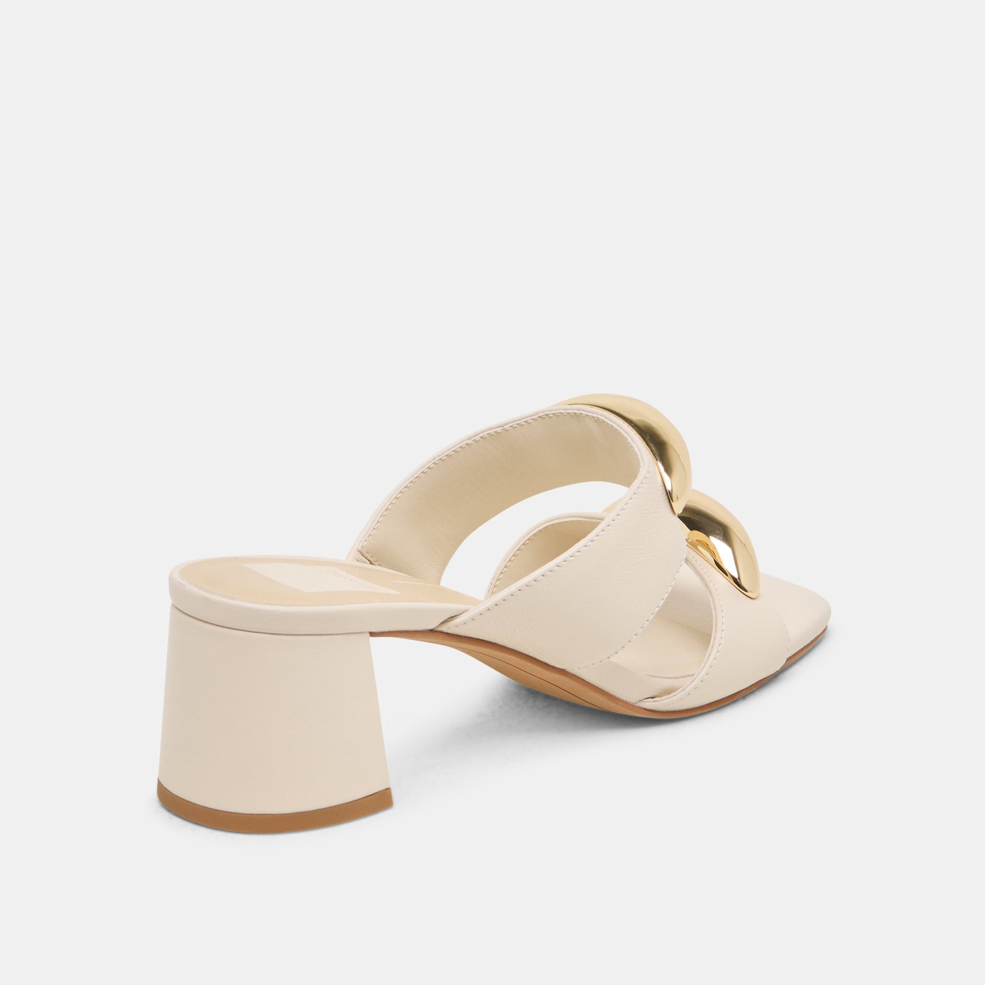 Barnet Bone Leather Heels