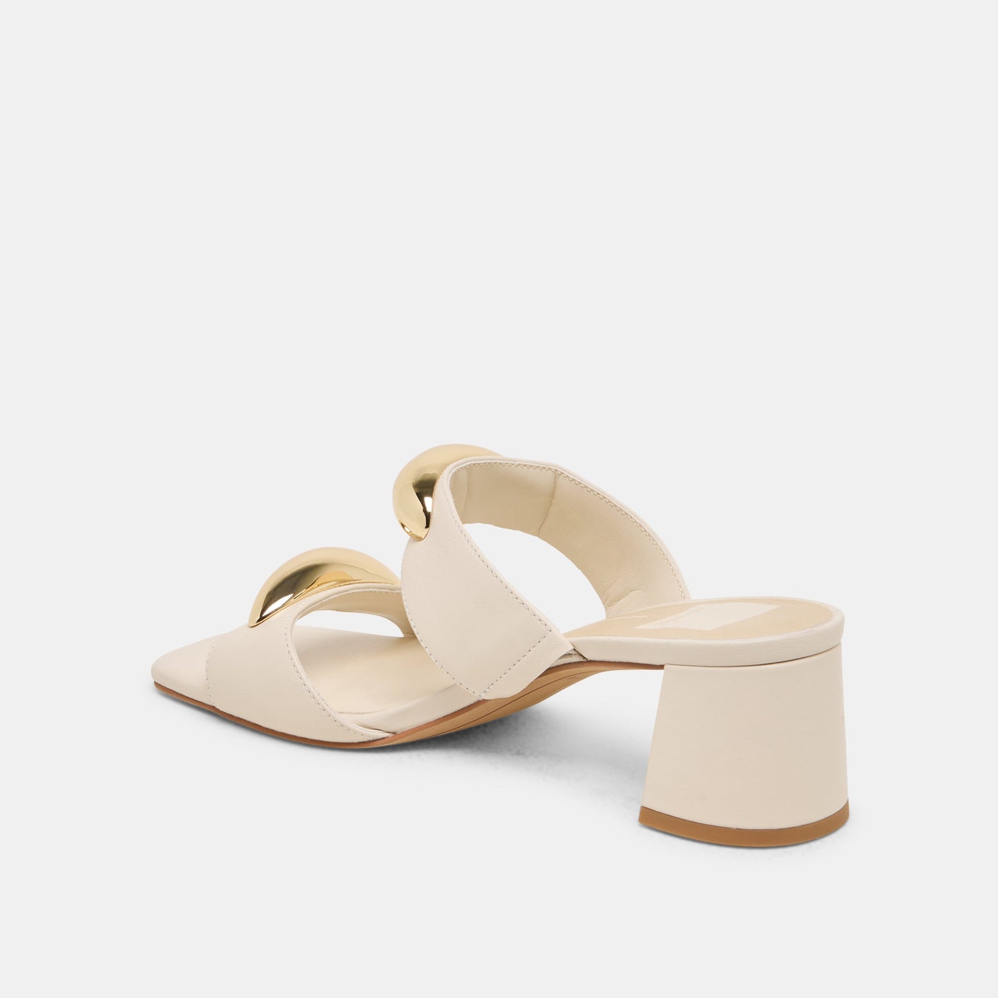Barnet Bone Leather Heels